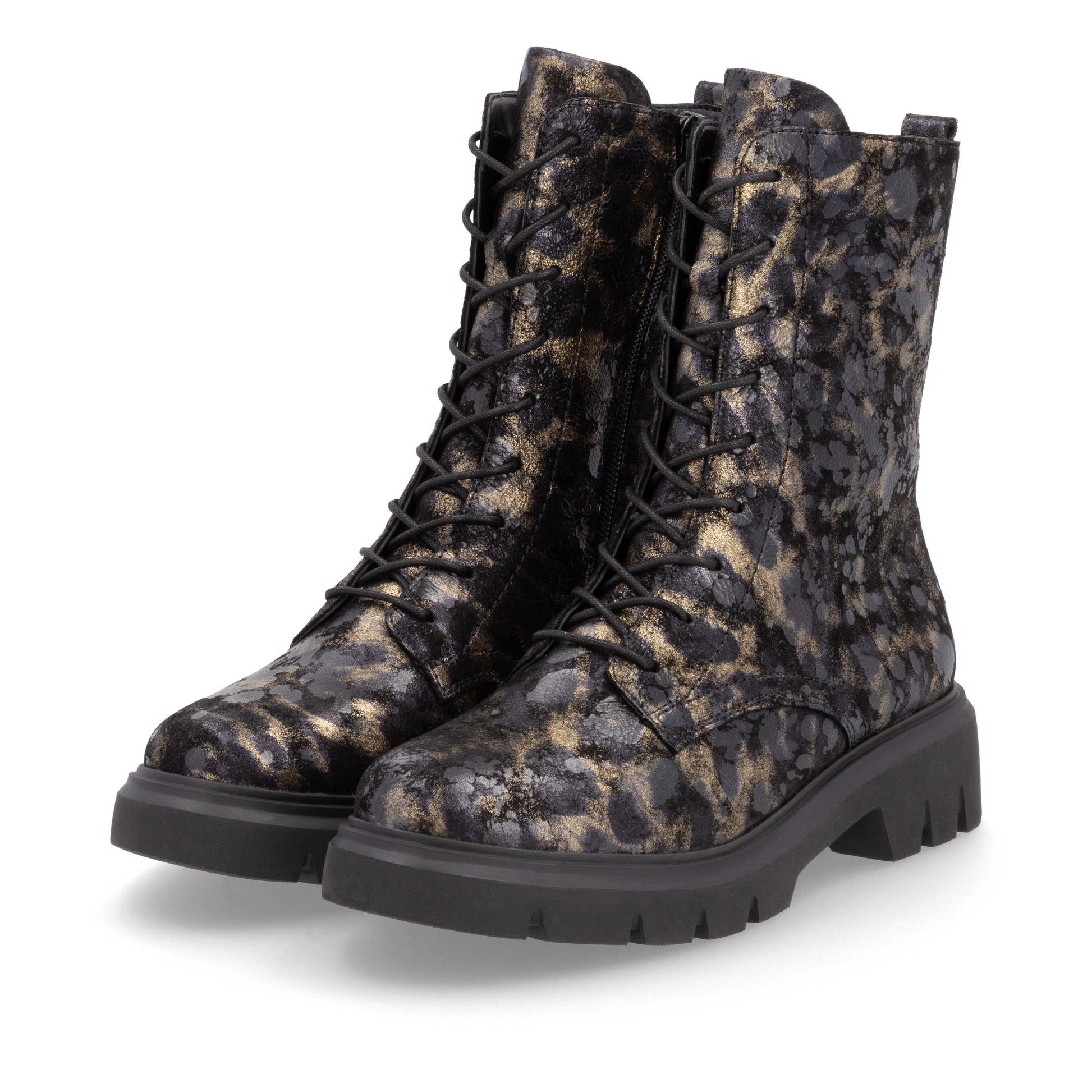Black Zip Boots for Women | Remonte D1W72-03