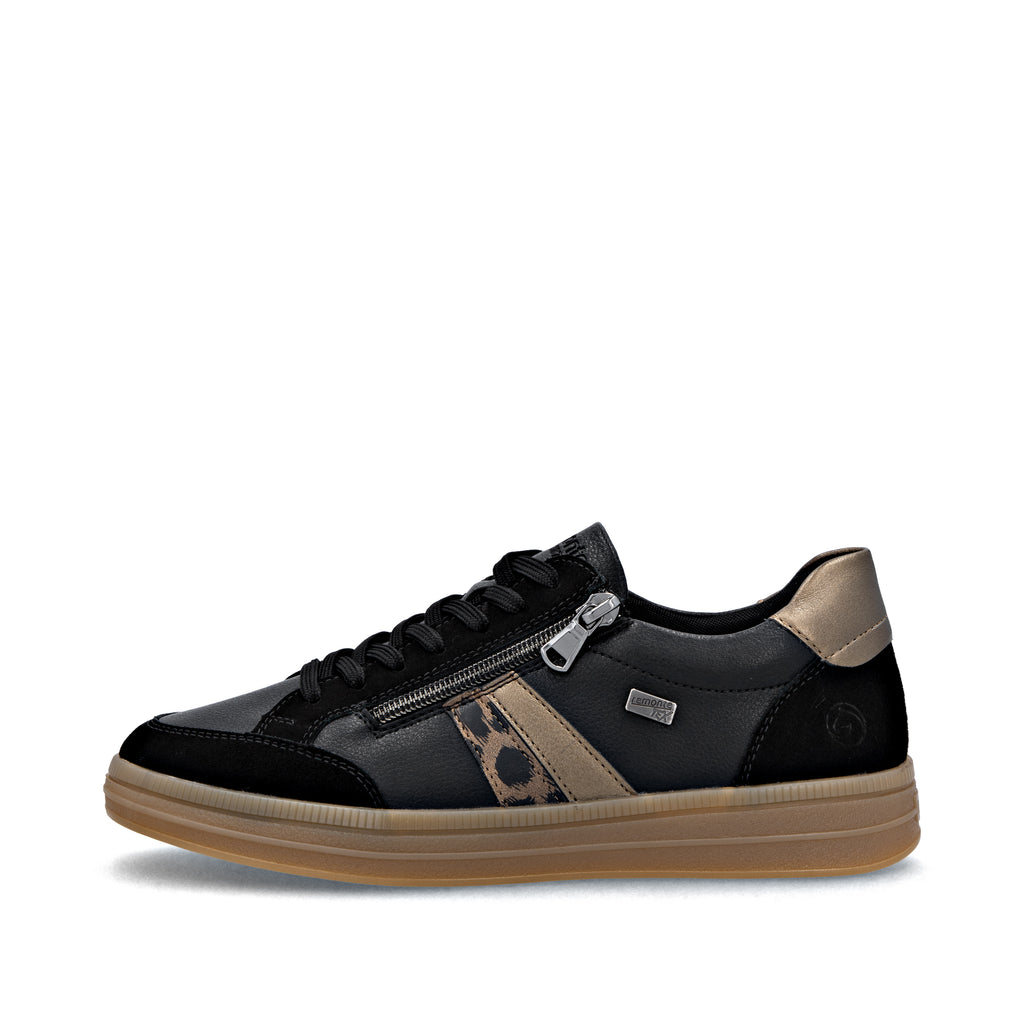 Black Zip Shoes for Women | Remonte D2C04-03