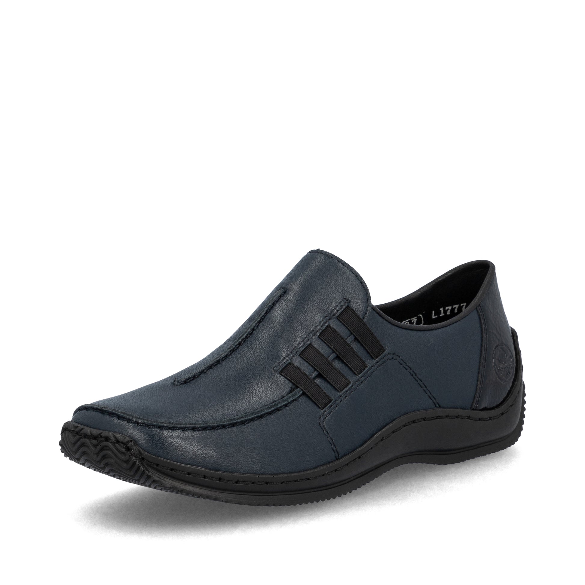 Blue Elasticated Shoes for Women | Rieker L1777-14