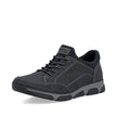 Rieker Men's Black Slip-On Shoe | 15950-00
