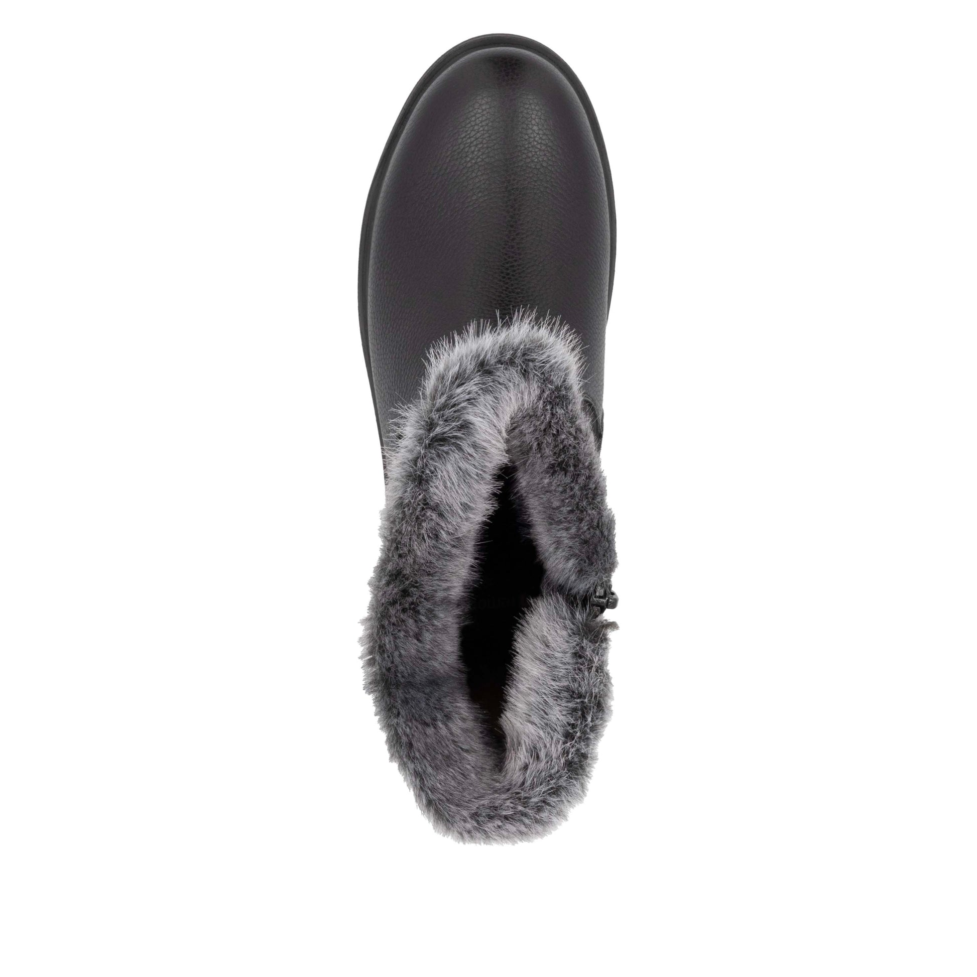 Black Zip Boots for Women | Remonte D0U79-03