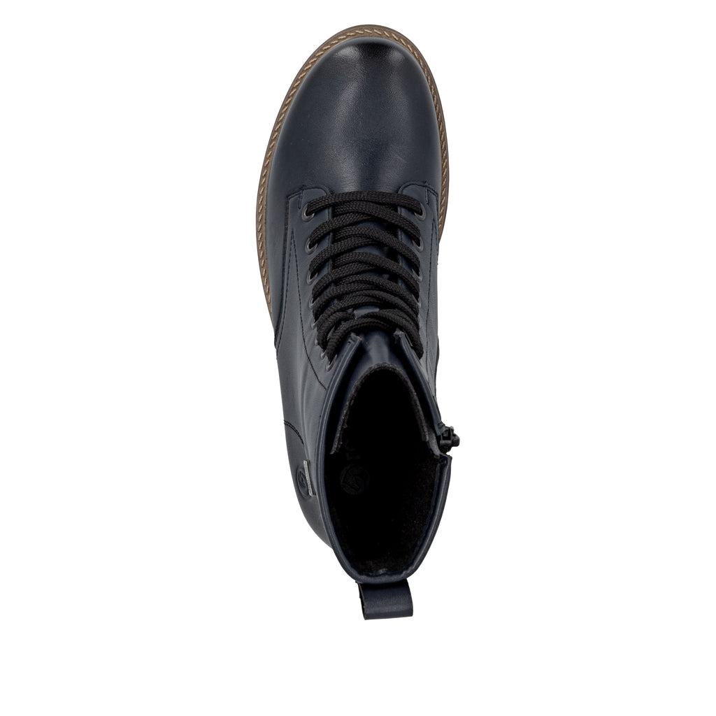 Blue Zip Boots for Women | Remonte D3C70-14