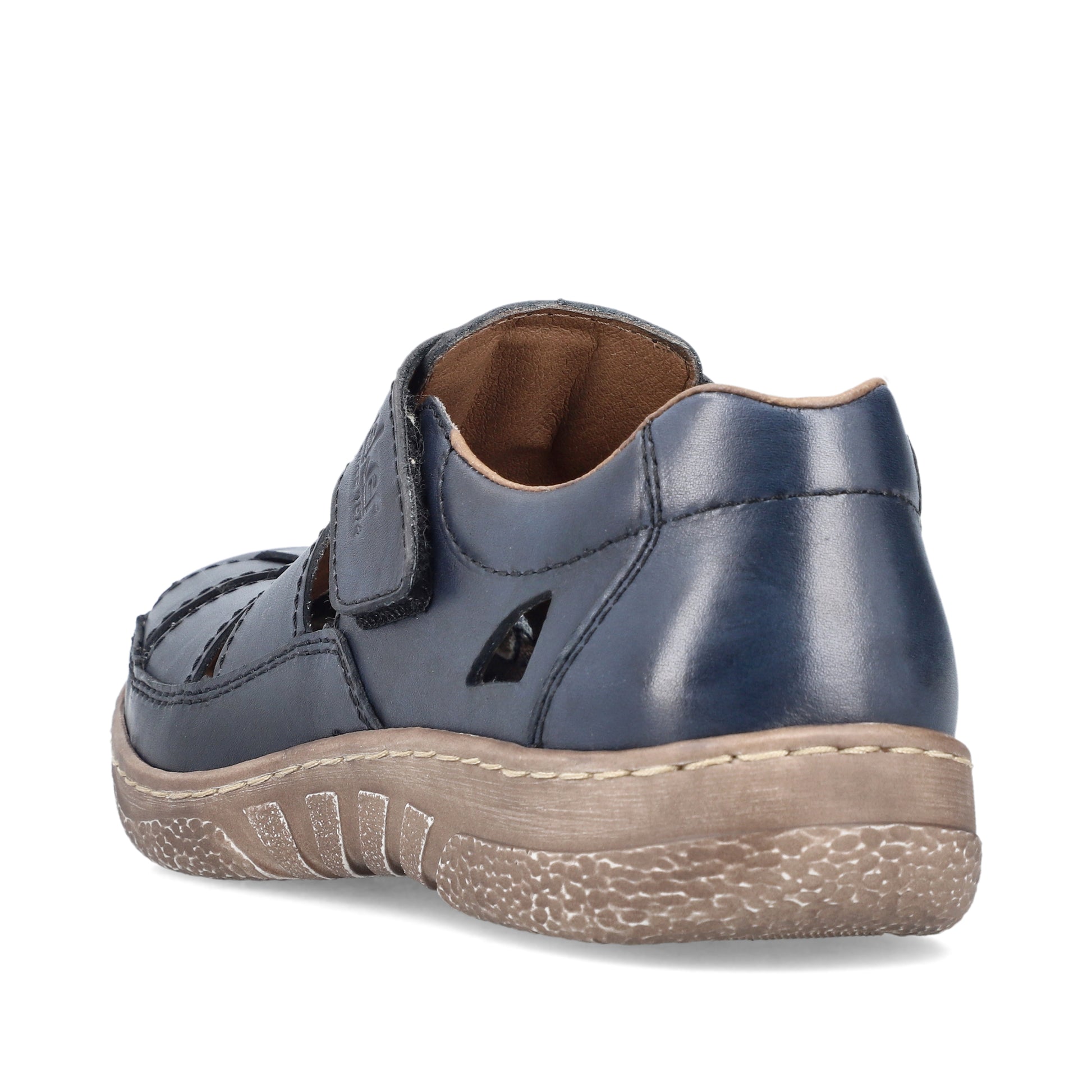 Blue Hook & Loop Shoes for Men | Rieker 03578-14
