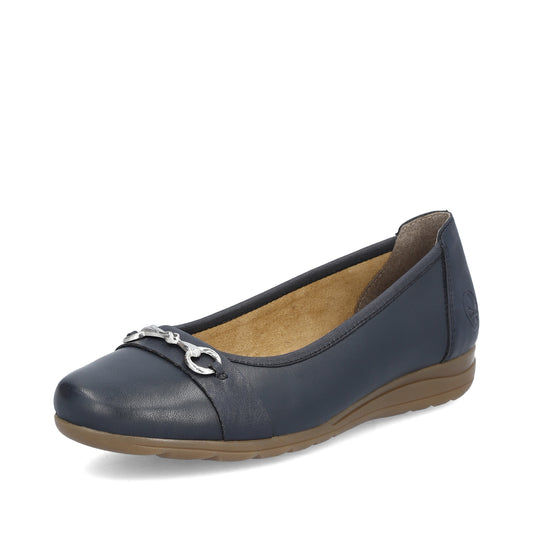 Rieker Woman's Shoes - Blue | L9360-14