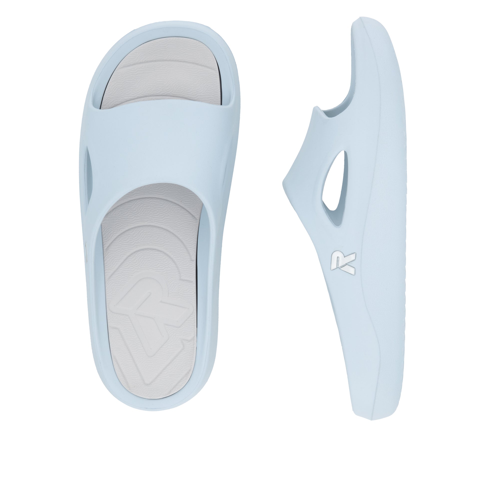 Blue Slip-On Sandals for Women | Rieker W3450-10