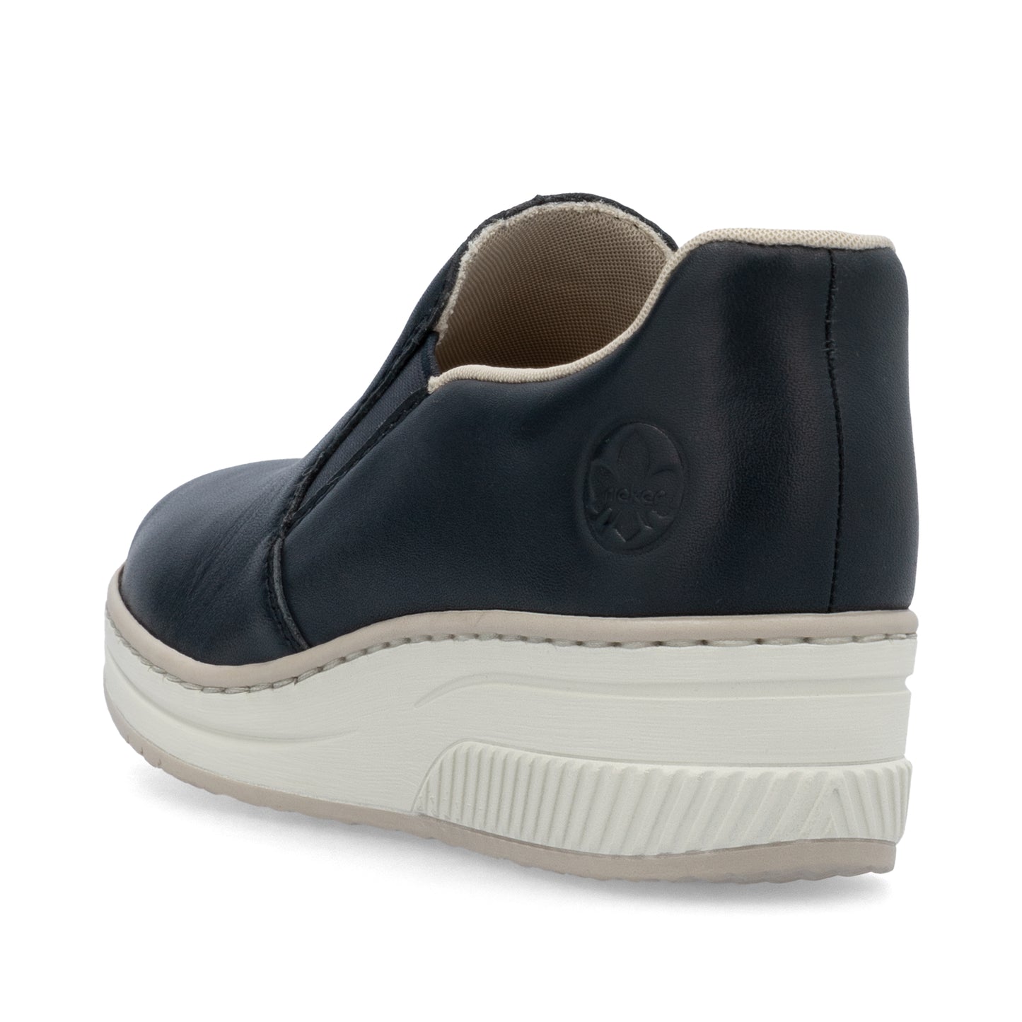 Rieker Women's Casual Slip-on Shoe - Blue | 48761-14