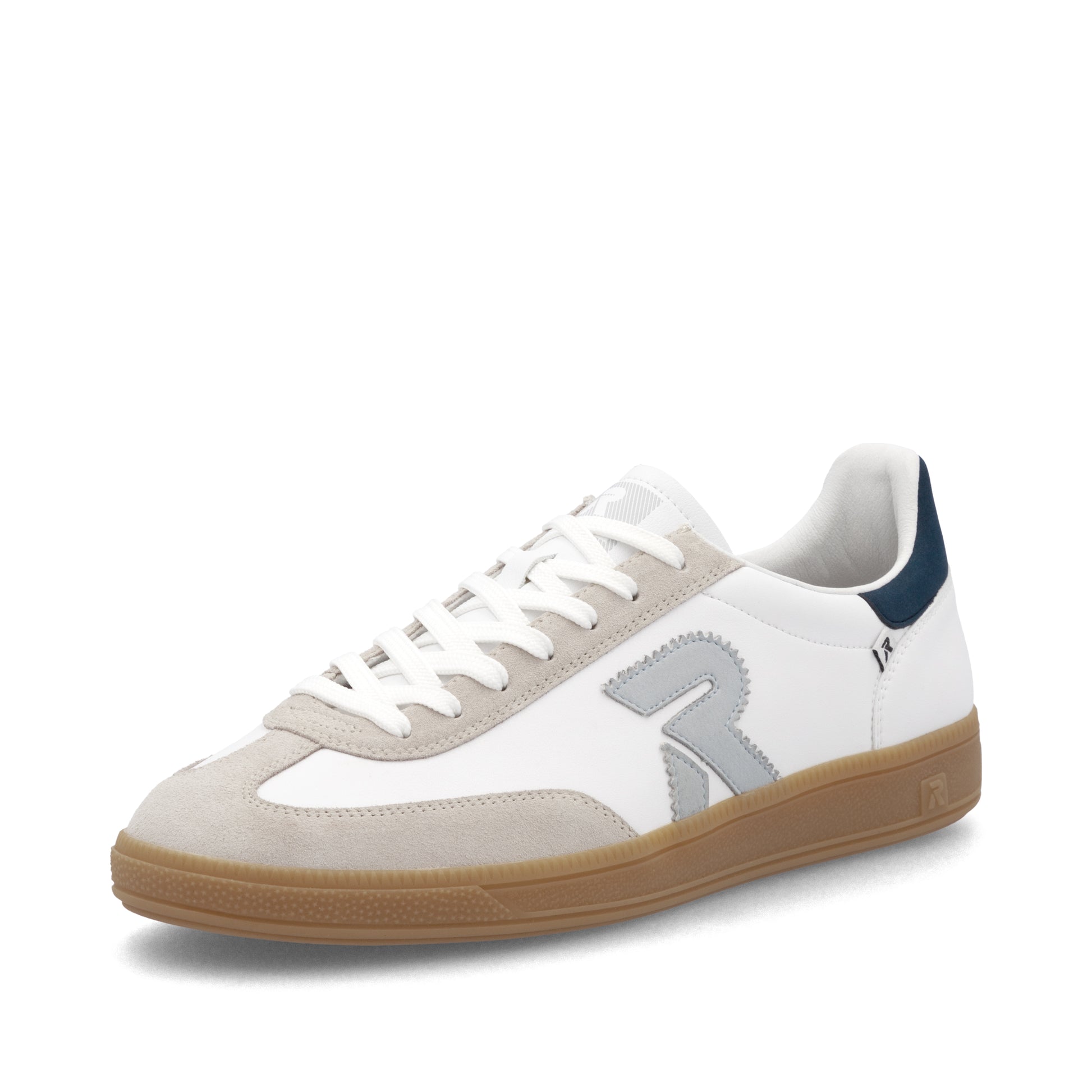 White Elasticated Shoes for Men | Rieker U2200-82