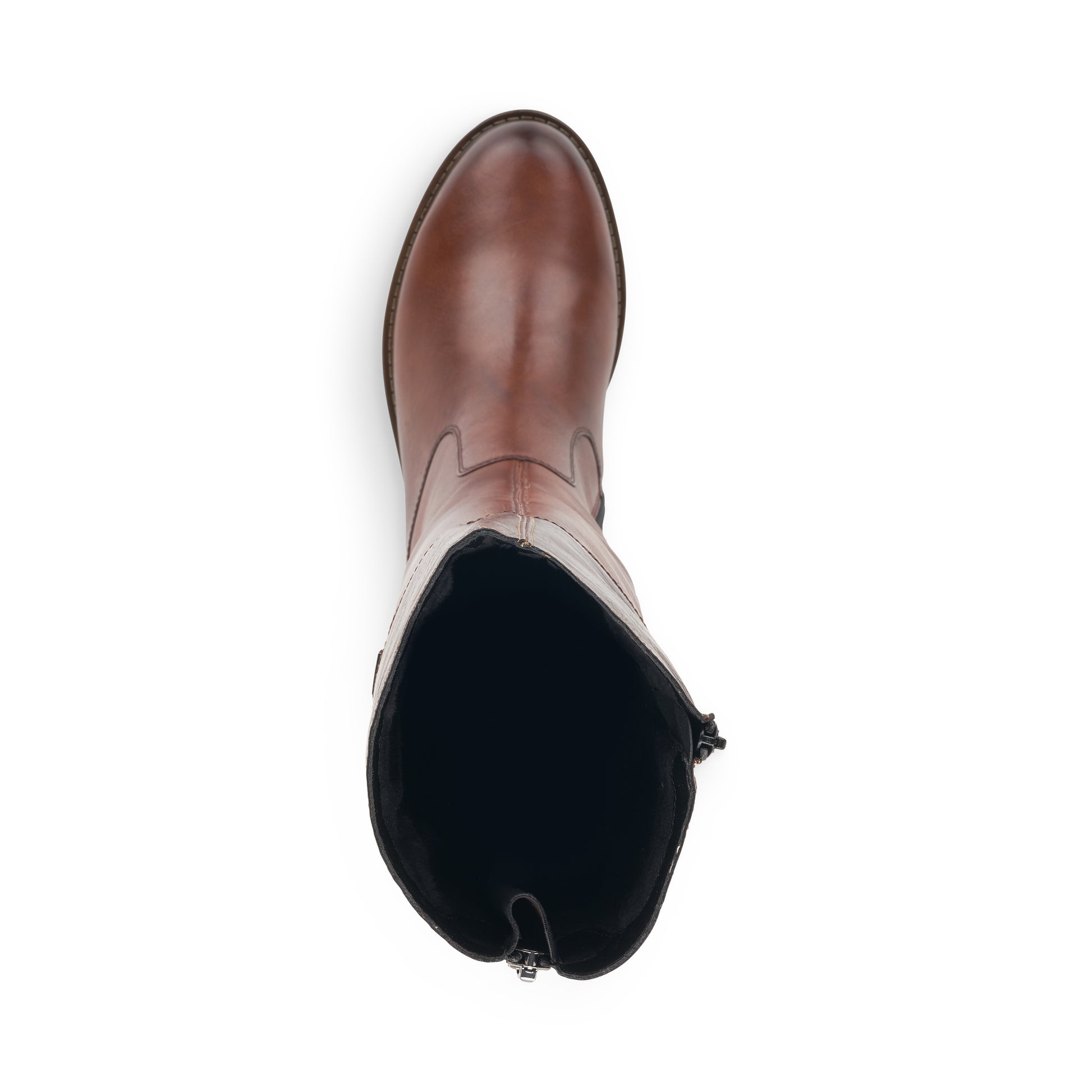 Brown Zip Boots for Women | Remonte R6581-22