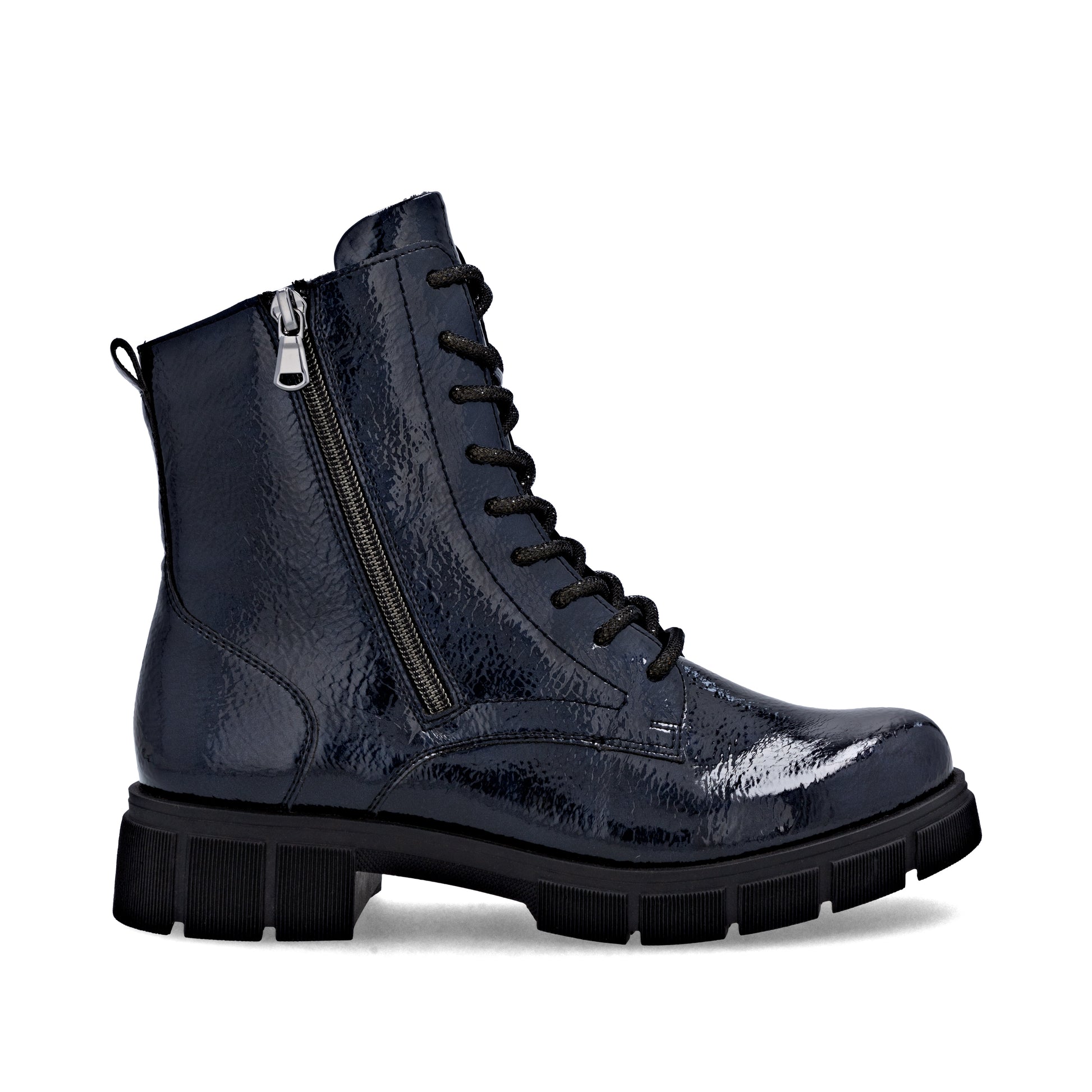 Blue Zip Boots for Women | Remonte D2S72-14
