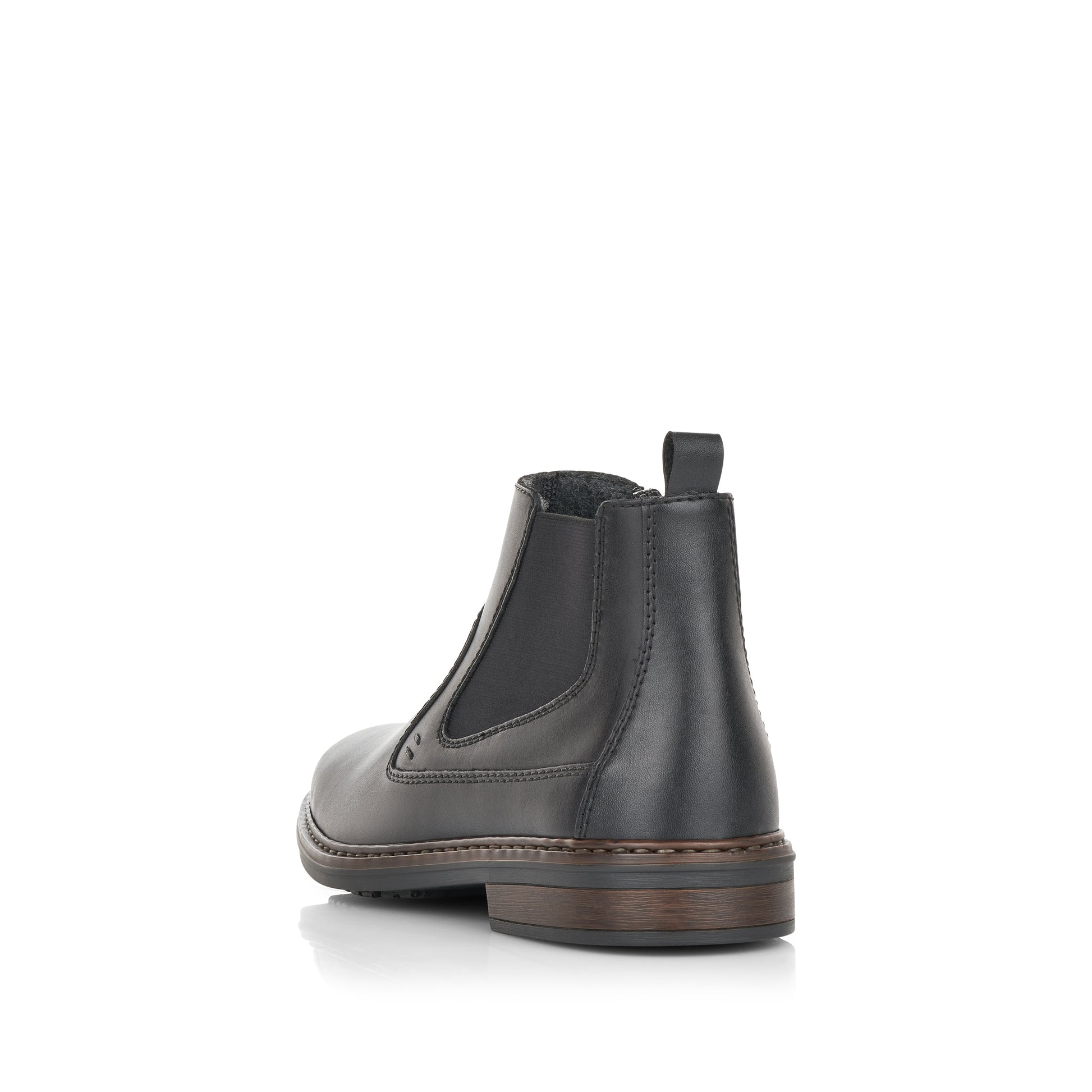 Black Zip Boots for Men | Rieker 37662-00