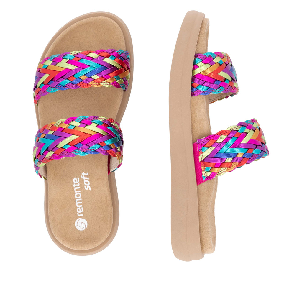 Multi Elasticated Sandals for Women | Remonte D2N52-90