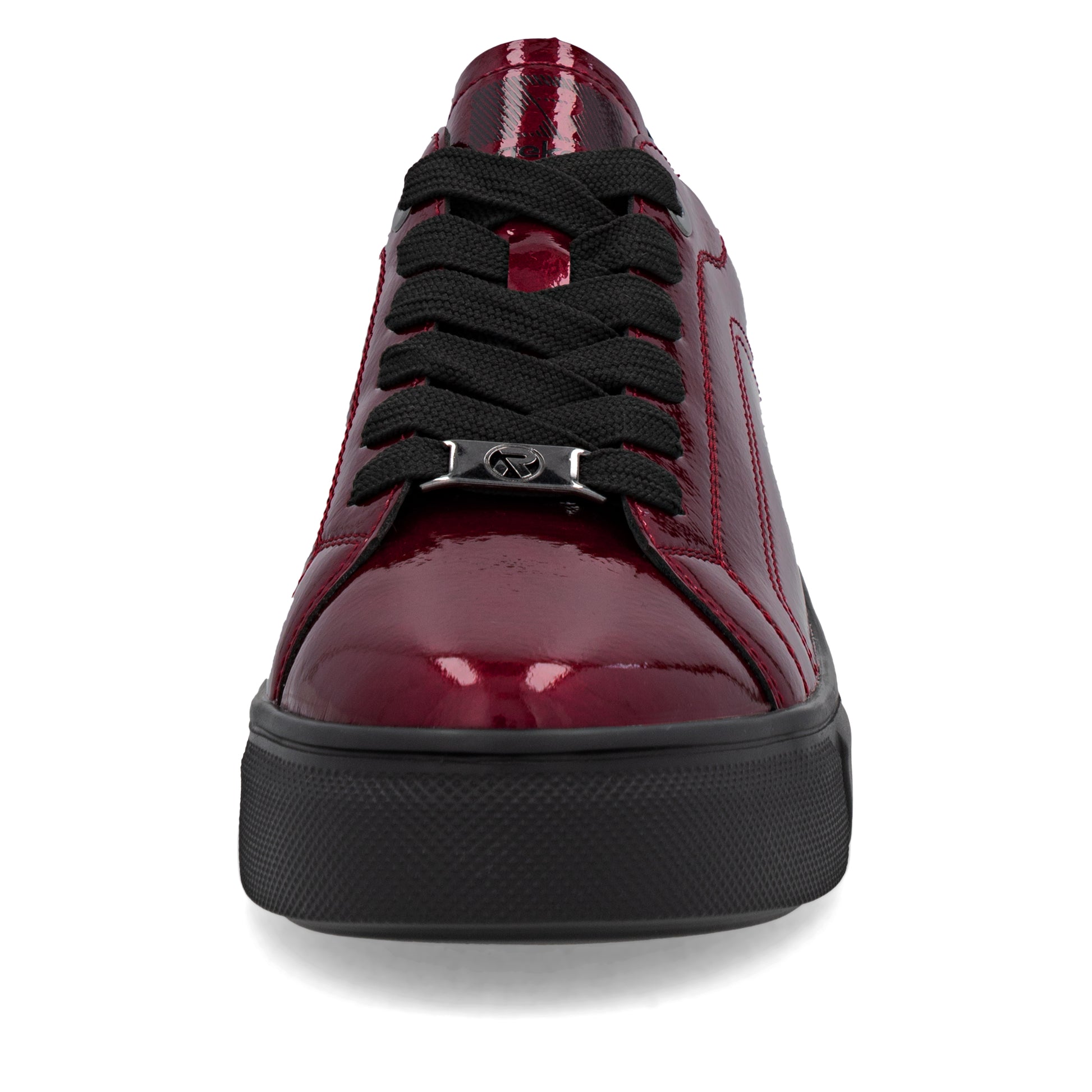 Red Elasticated Shoes for Women | Rieker W2601-35