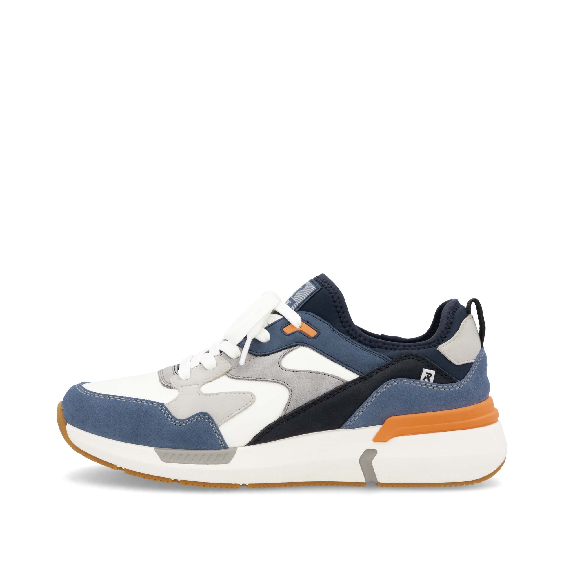 Blue Elasticated Shoes for Men | Rieker U1403-14