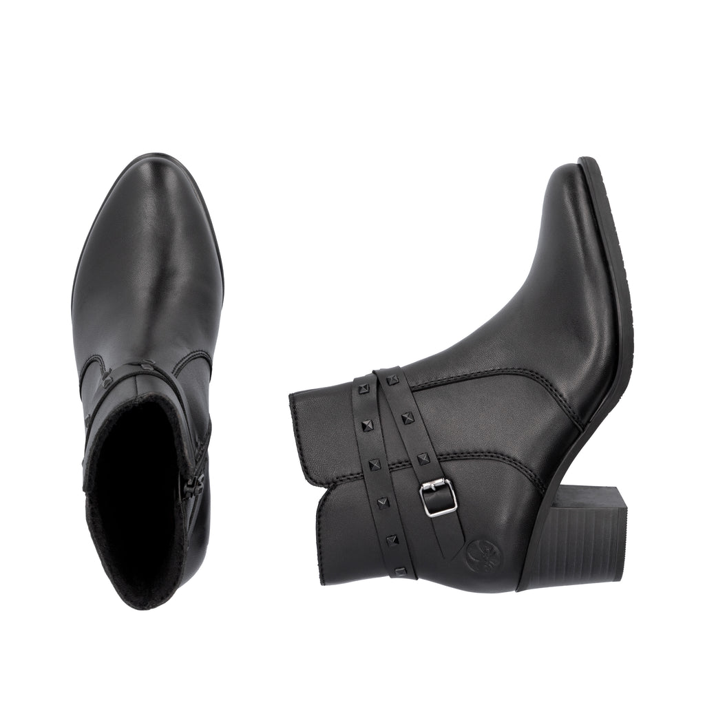 Black Zip Boots for Women | Rieker Y2059-00