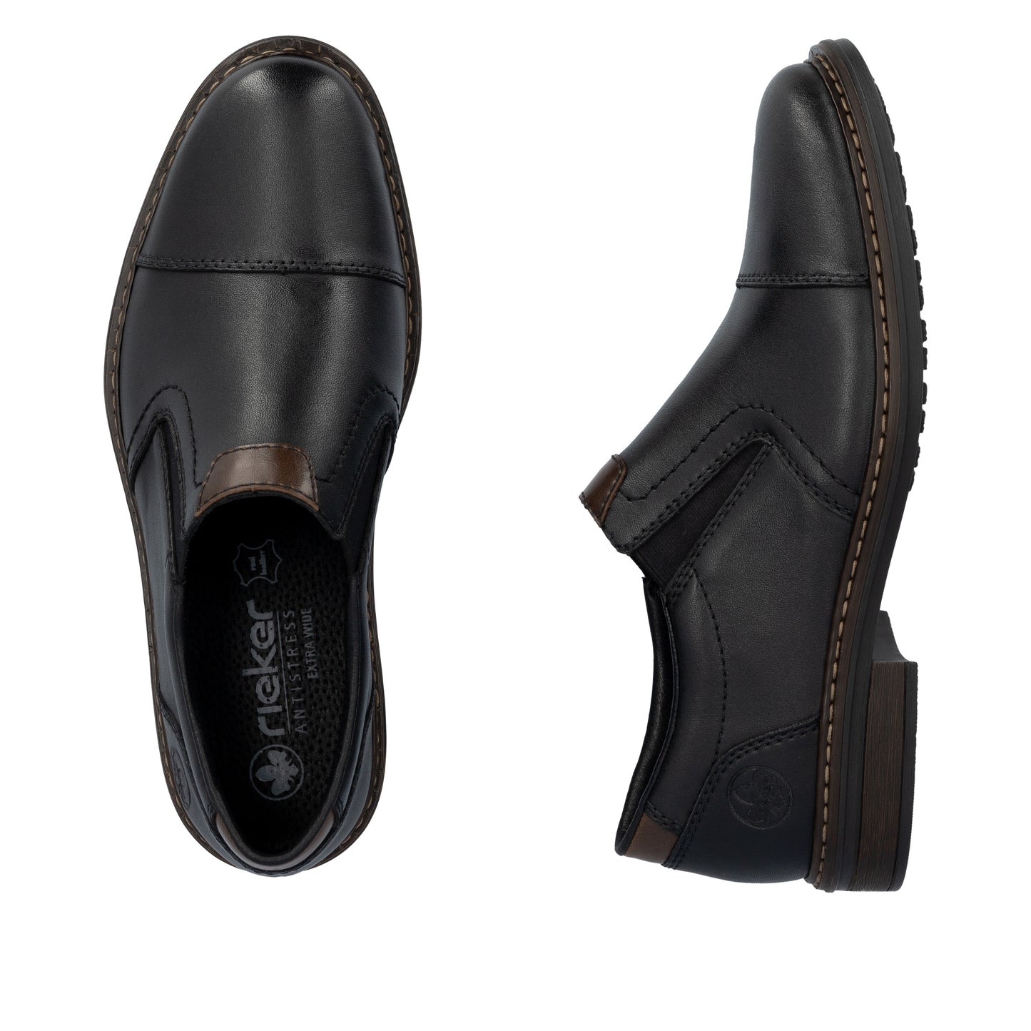 Rieker Men's Slip-on Shoe - Black | 17659-00