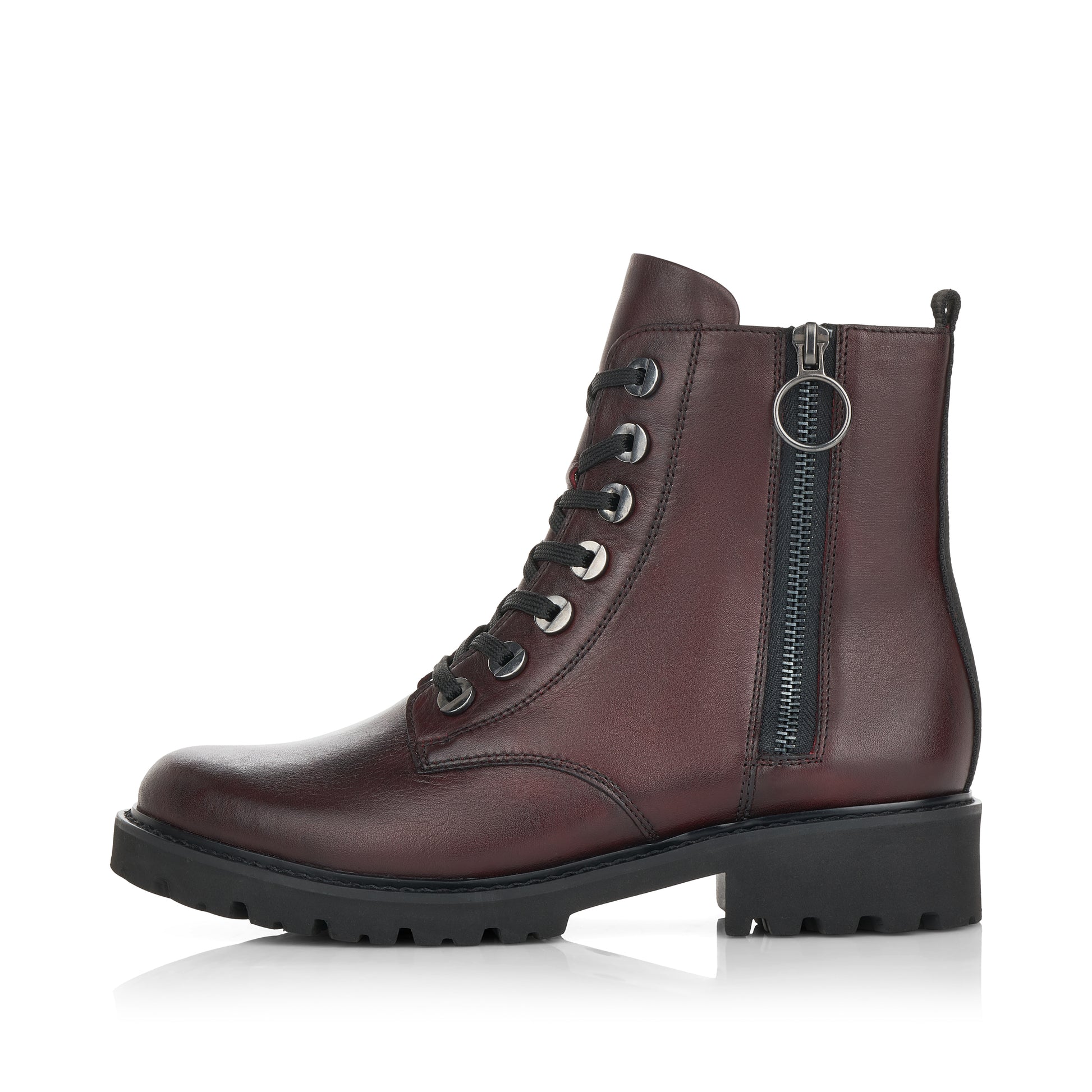 Red Zip Boots for Women | Remonte D8671-35