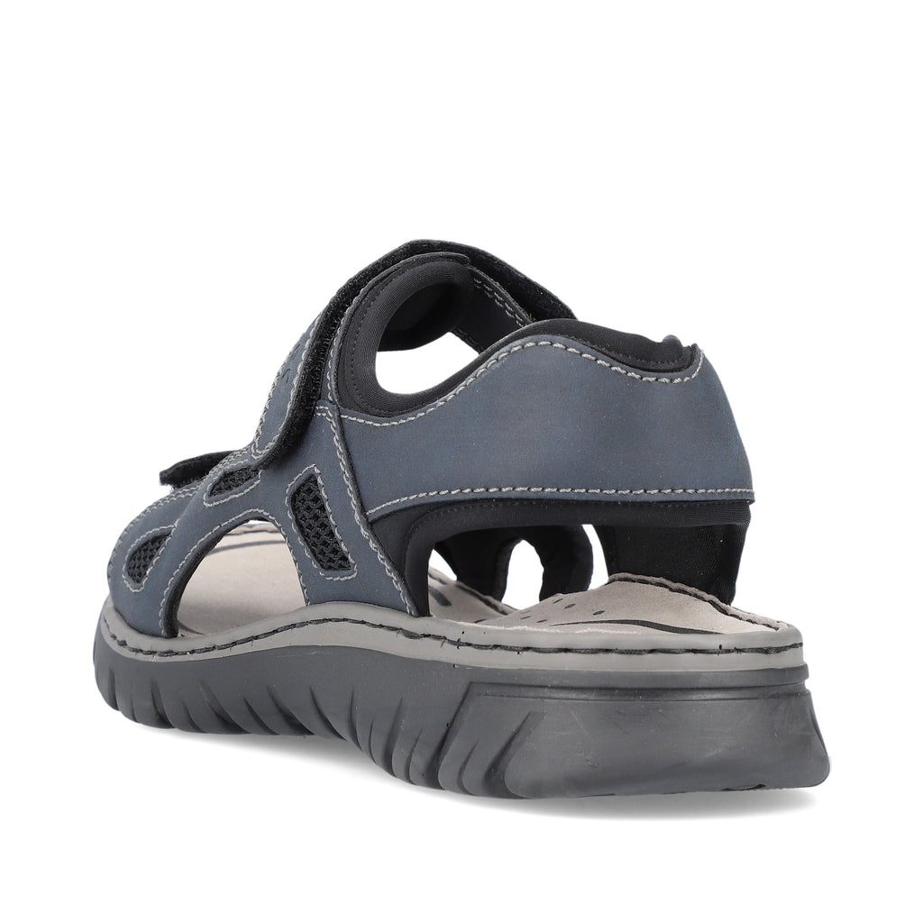 Blue Hook & Loop Sandals for Men | Rieker 26761-14