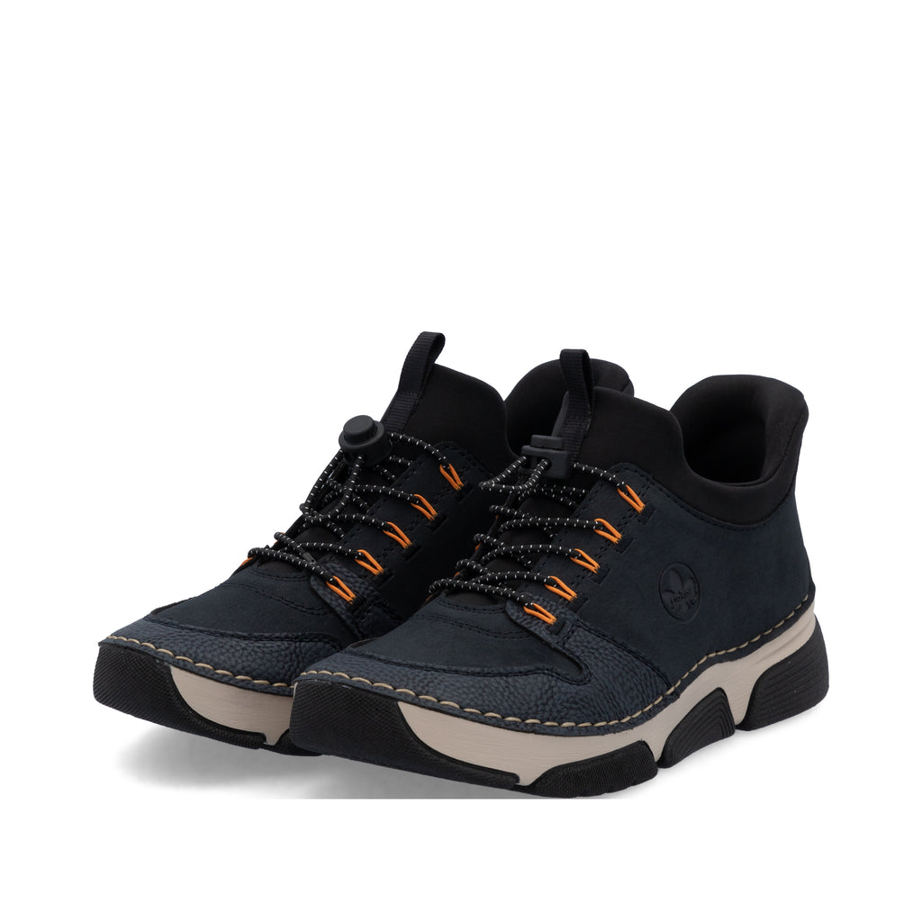 Blue Elasticated Boots for Women | Rieker 45963-14