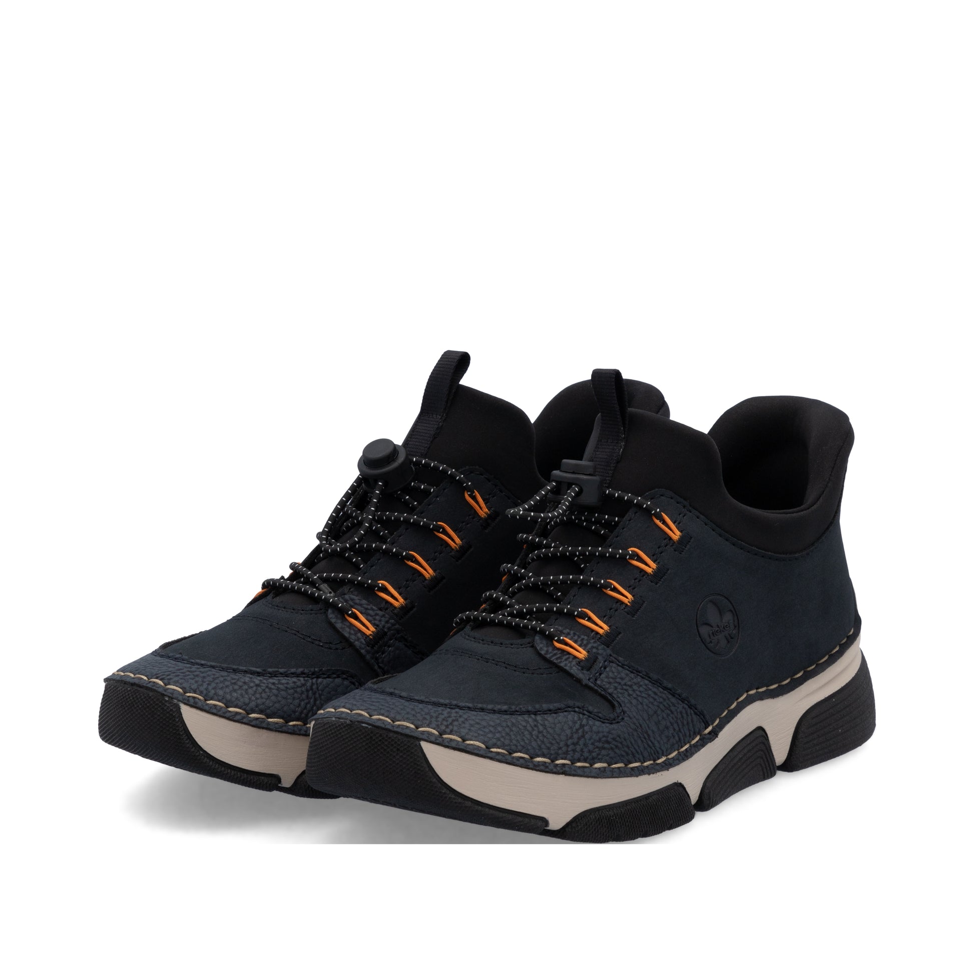 Blue Elasticated Boots for Women | Rieker 45963-14