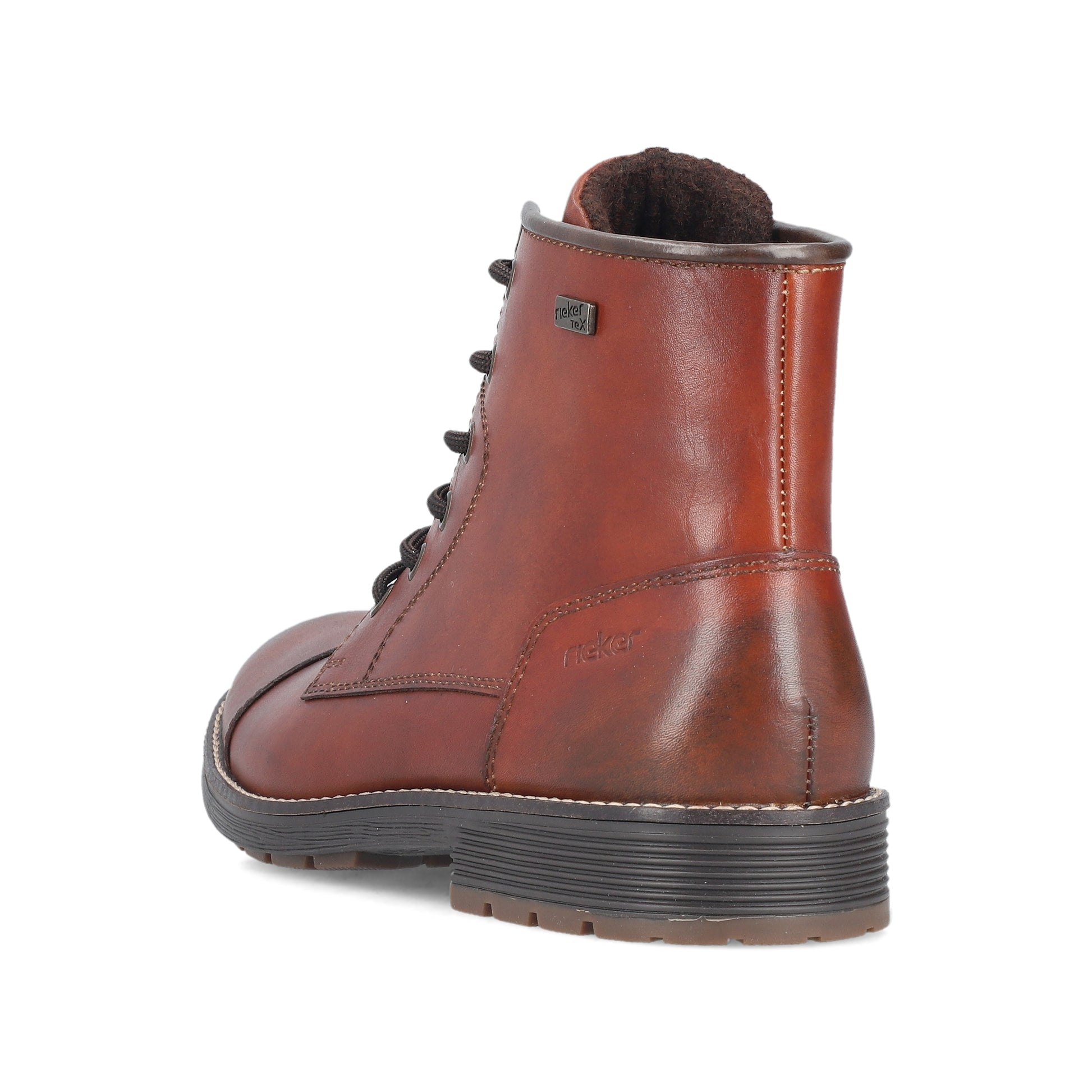 Brown Zip Boots for Men | Rieker F4546-24