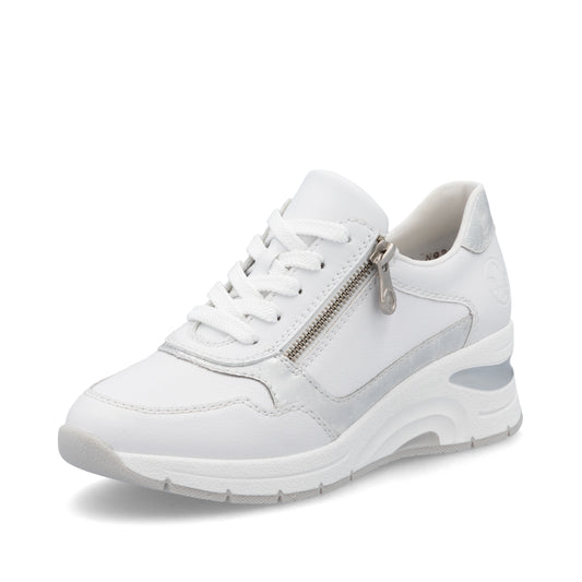 Rieker Women's Trainer - White | N9301-80