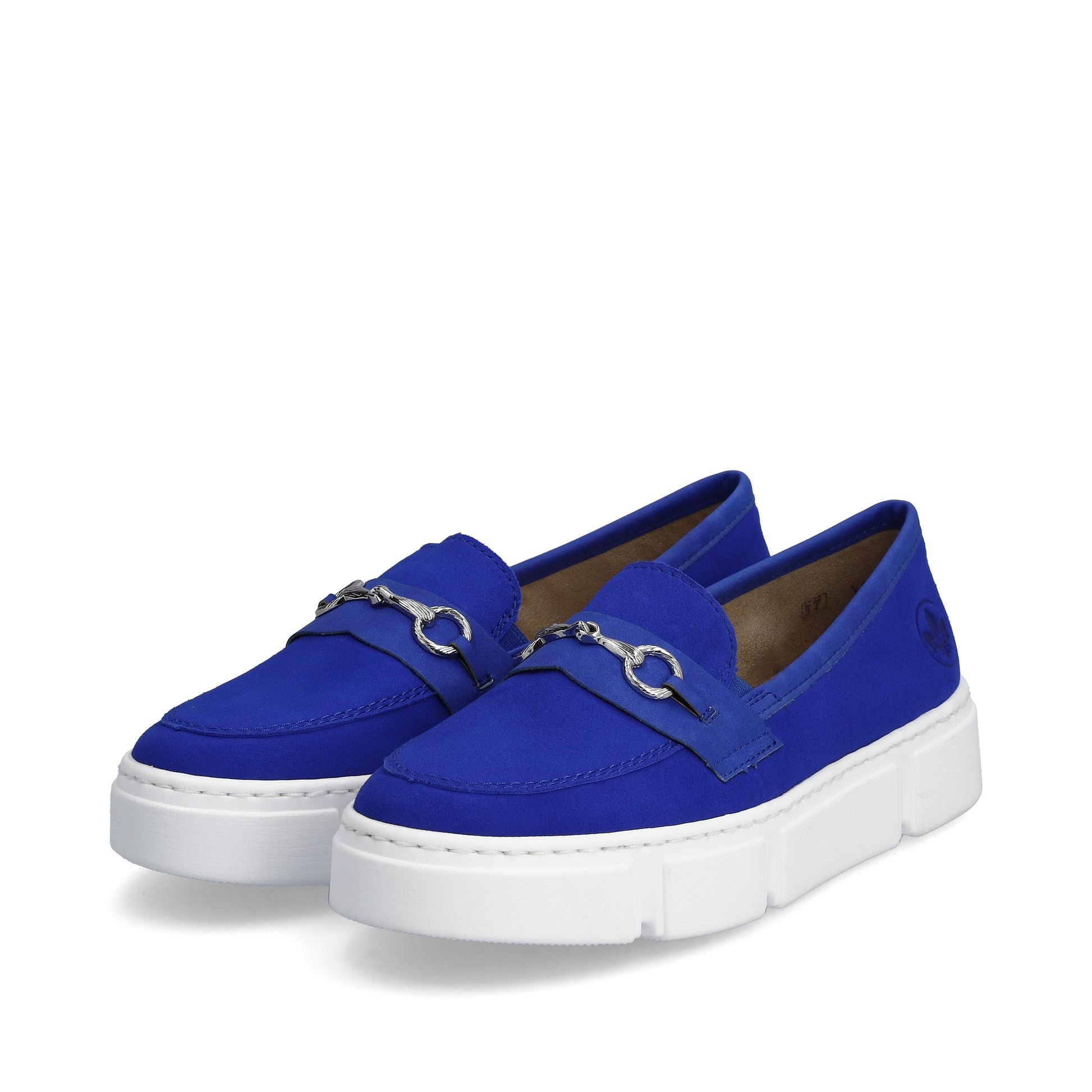 Blue Elasticated Shoes for Women | Rieker N5956-14