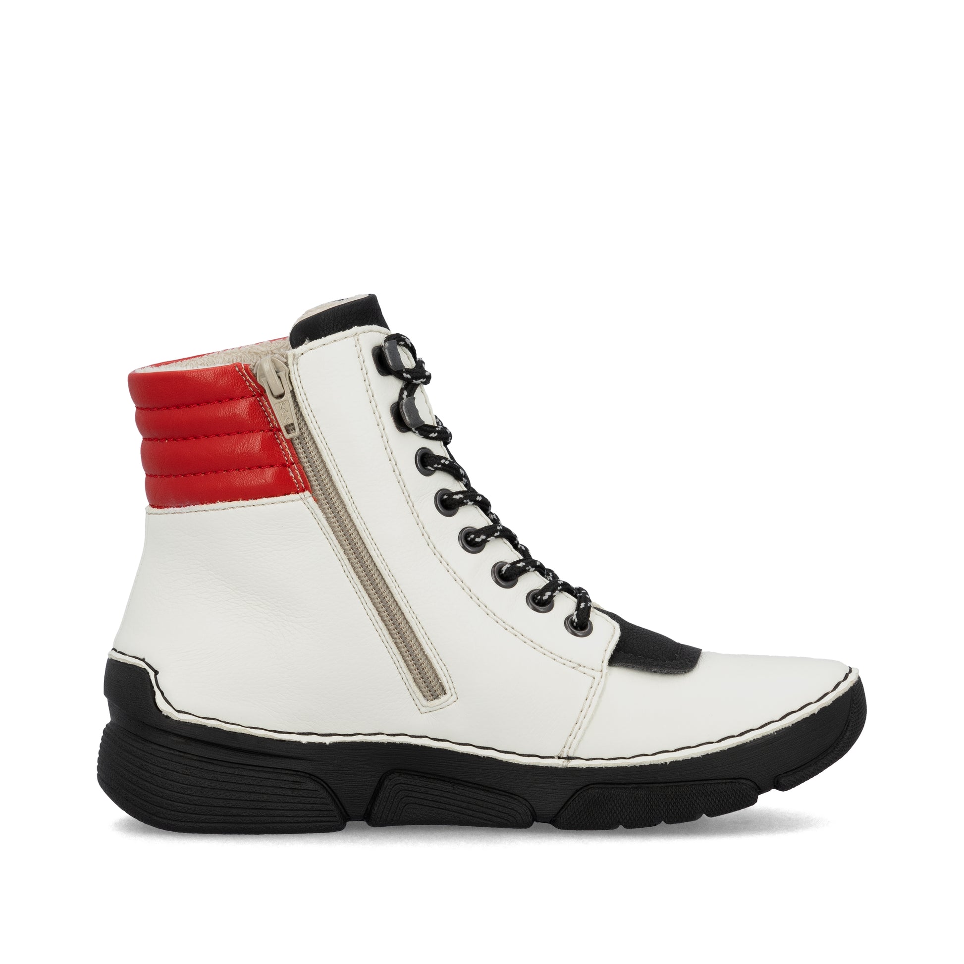 Beige Zip Boots for Women | Rieker 45904-60