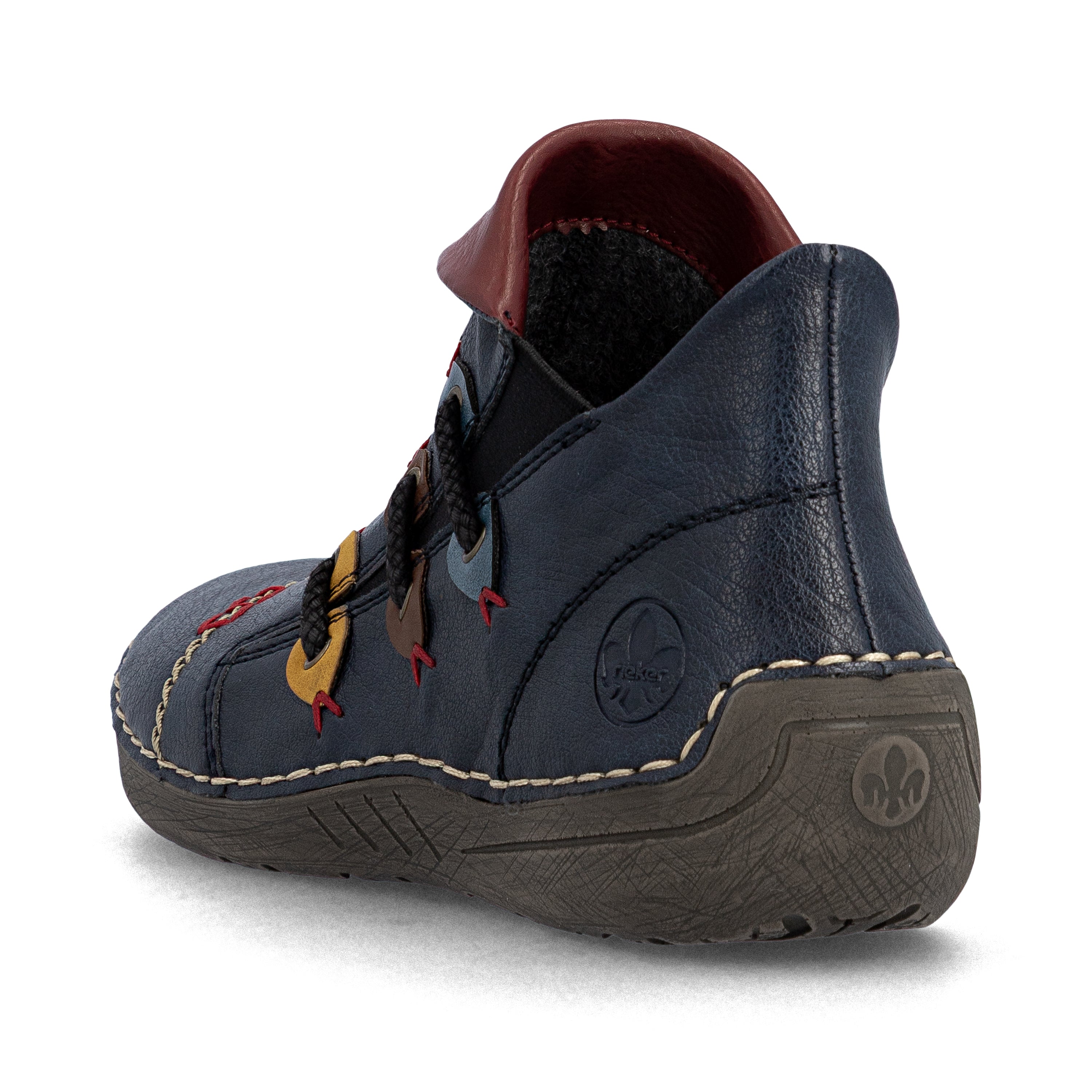 Blue Zip Boots for Women | Rieker 72581-14 – Rieker.co.uk