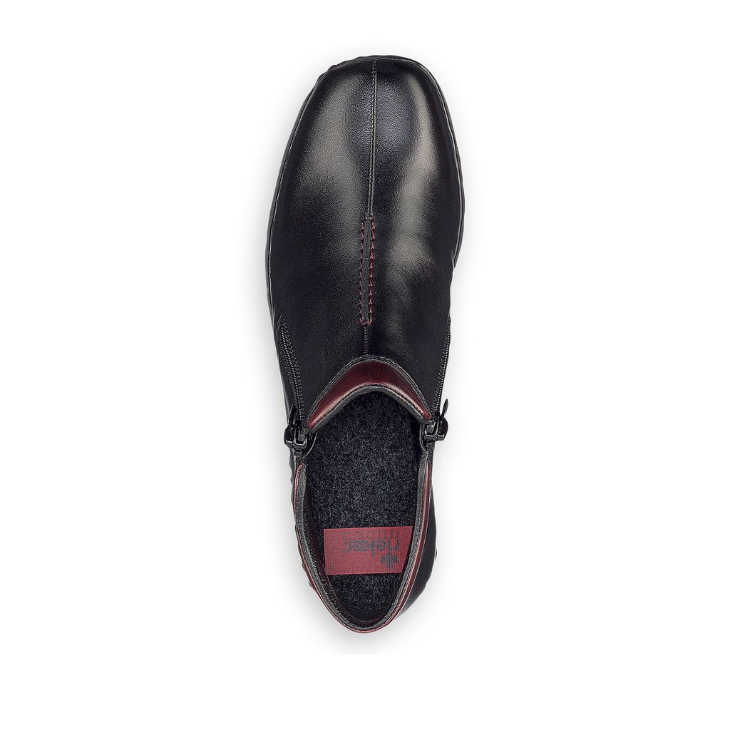 Black Zip Boots for Women | Rieker L3882-00