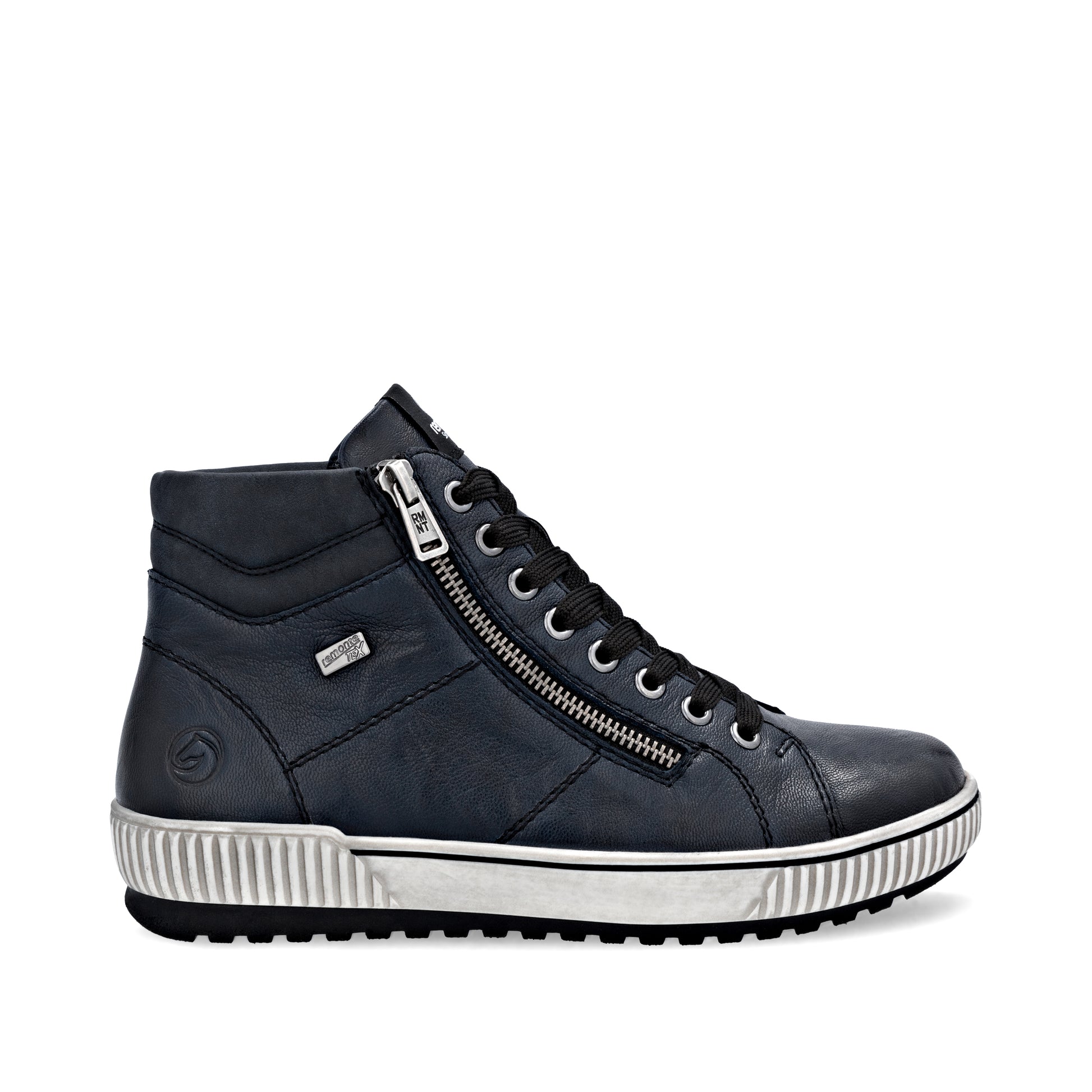 Blue Zip Boots for Women | Remonte D0772-15