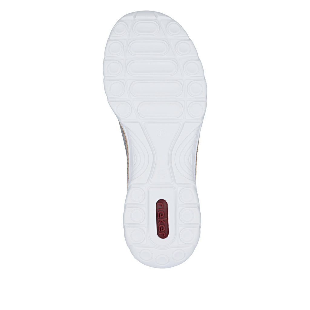 Grey Elasticated Shoes for Women | Rieker N4263-40