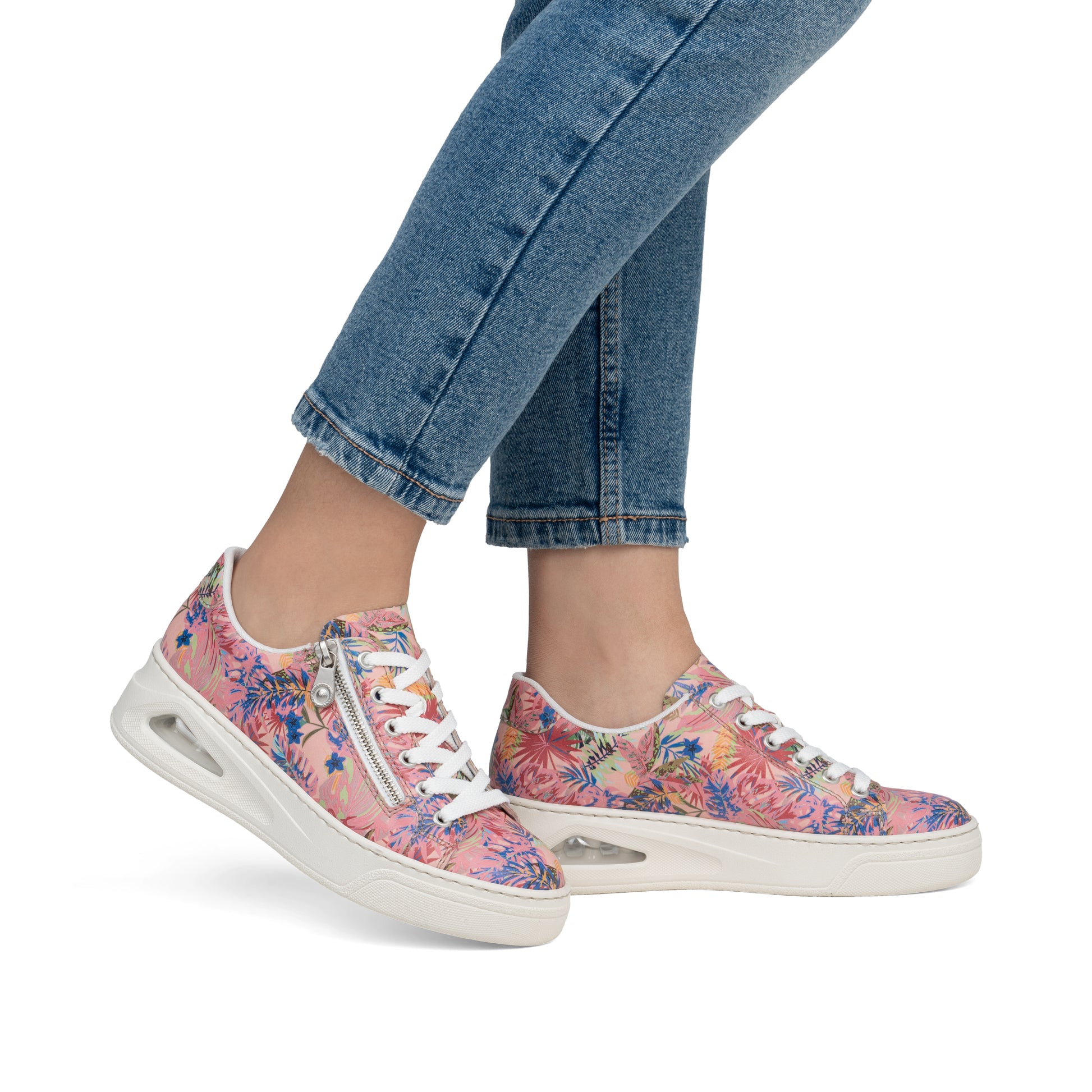Multi Zip Shoes for Women | Rieker N6401-90