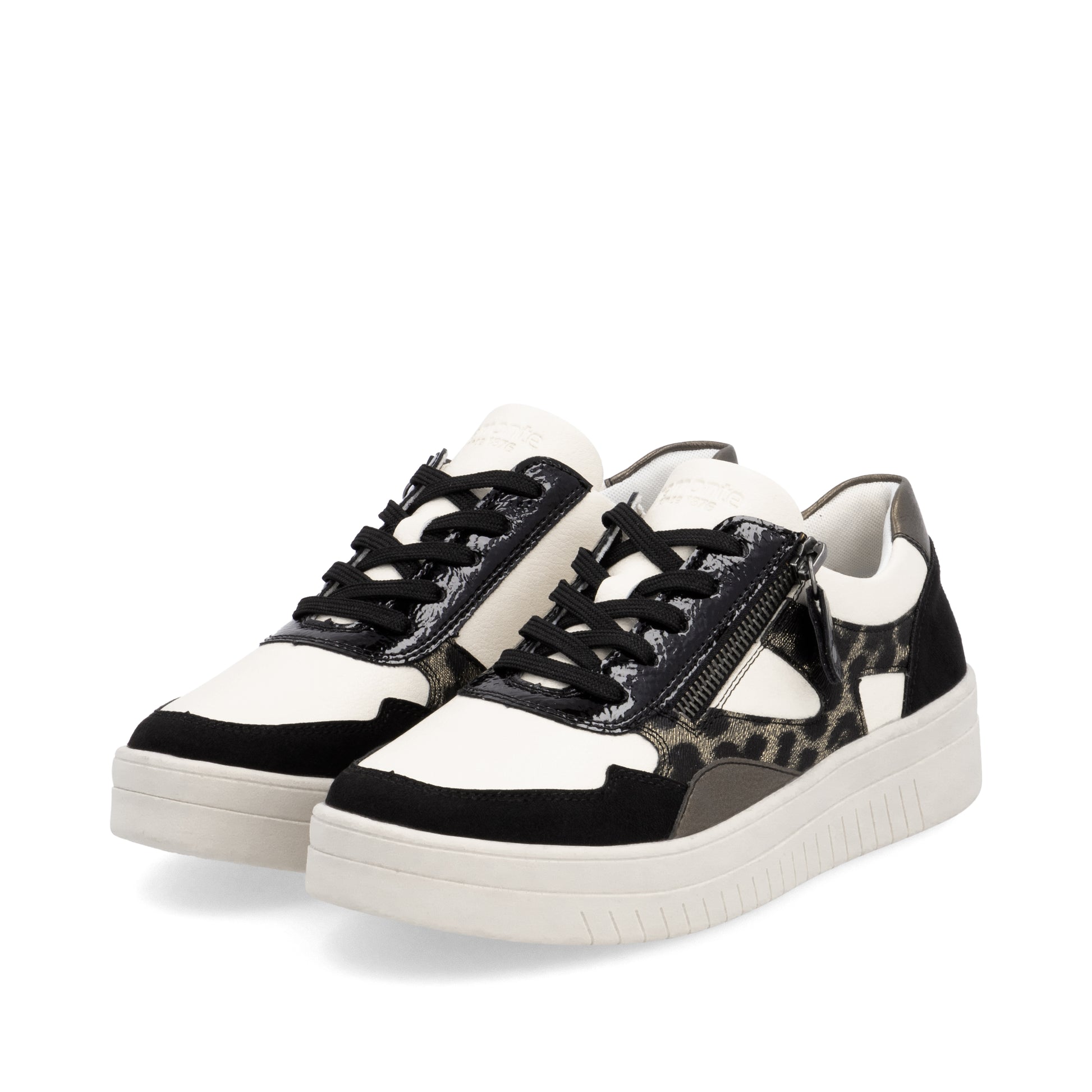 Beige Zip Shoes for Women | Remonte D0J04-60