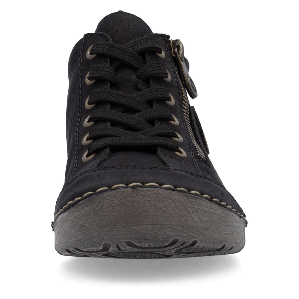 Black Zip Boots for Women | Rieker 52514-00