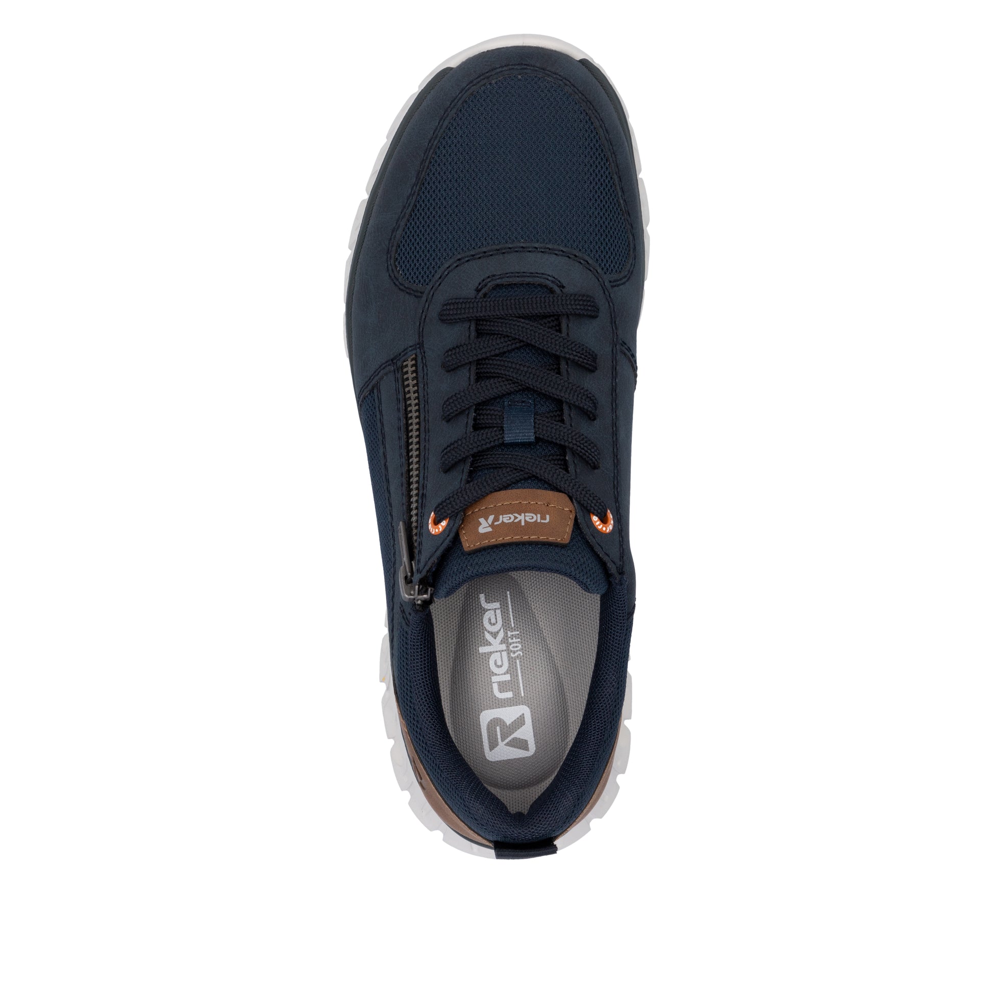 Blue Zip Shoes for Men | Rieker Sport 04301-14