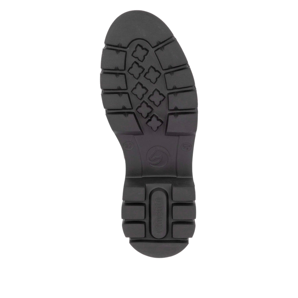 Black Zip Boots for Women | Remonte D1W72-03