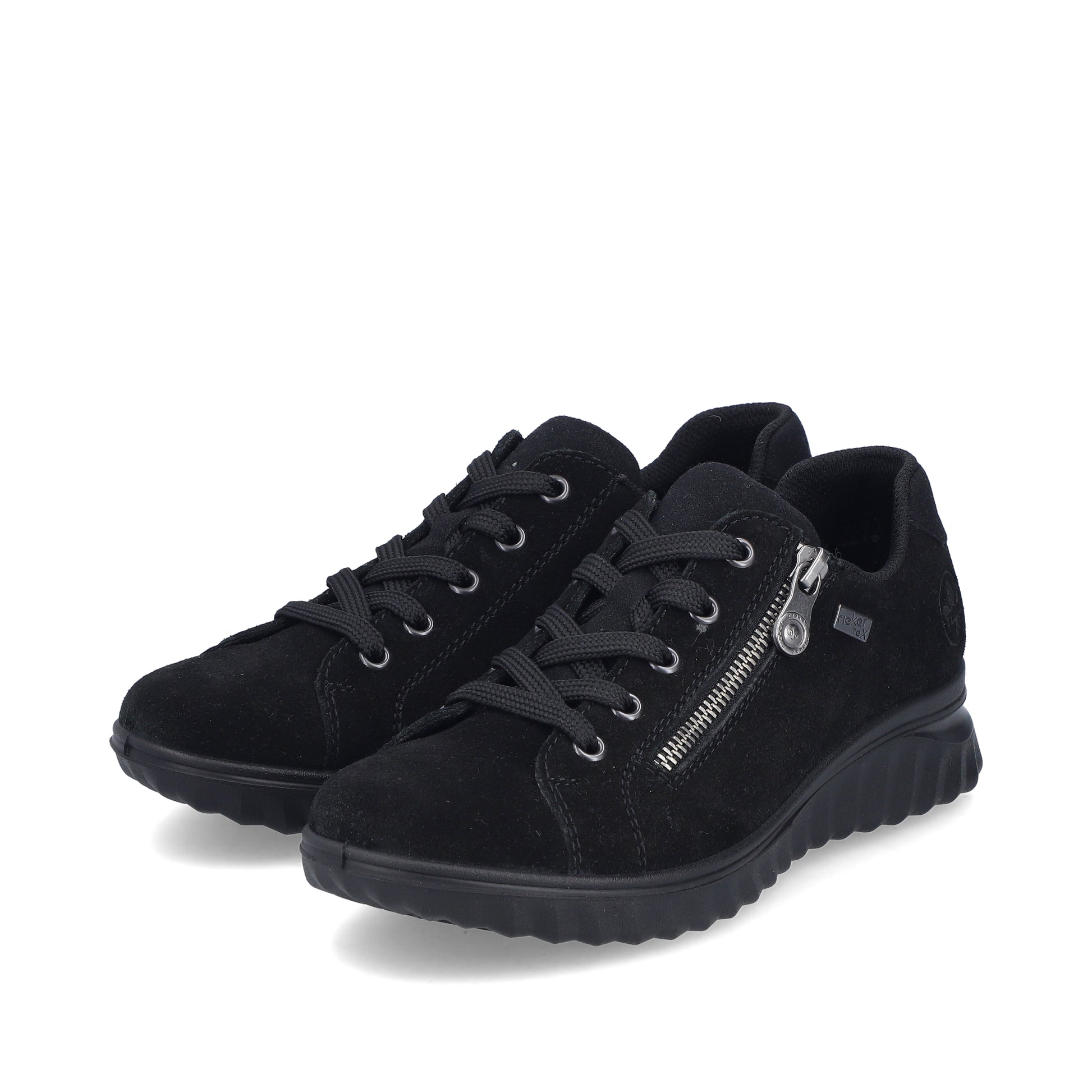 Black Zip Shoes for Women | Rieker 59000-00