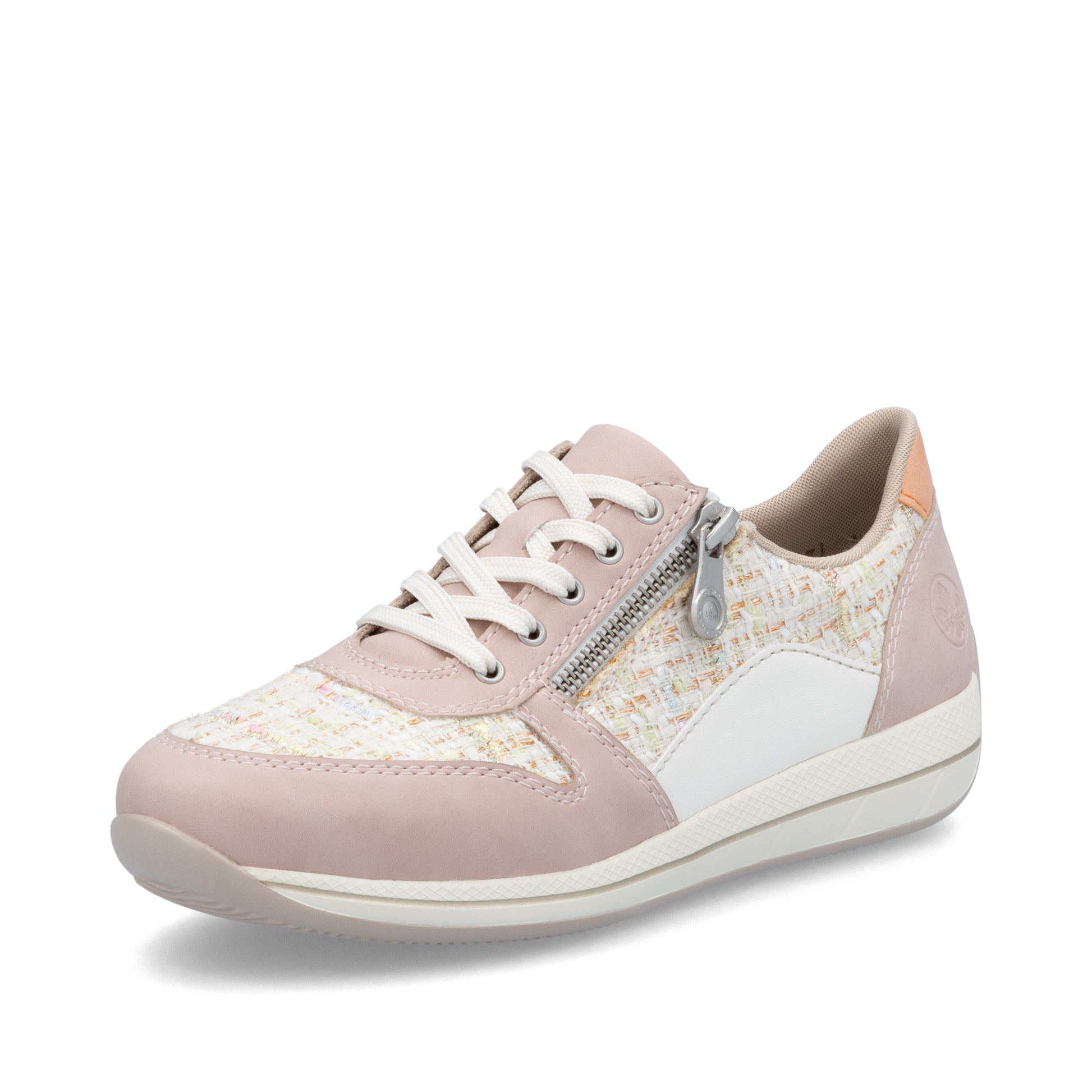 Pink Zip Shoes for Women | Rieker N1100-31