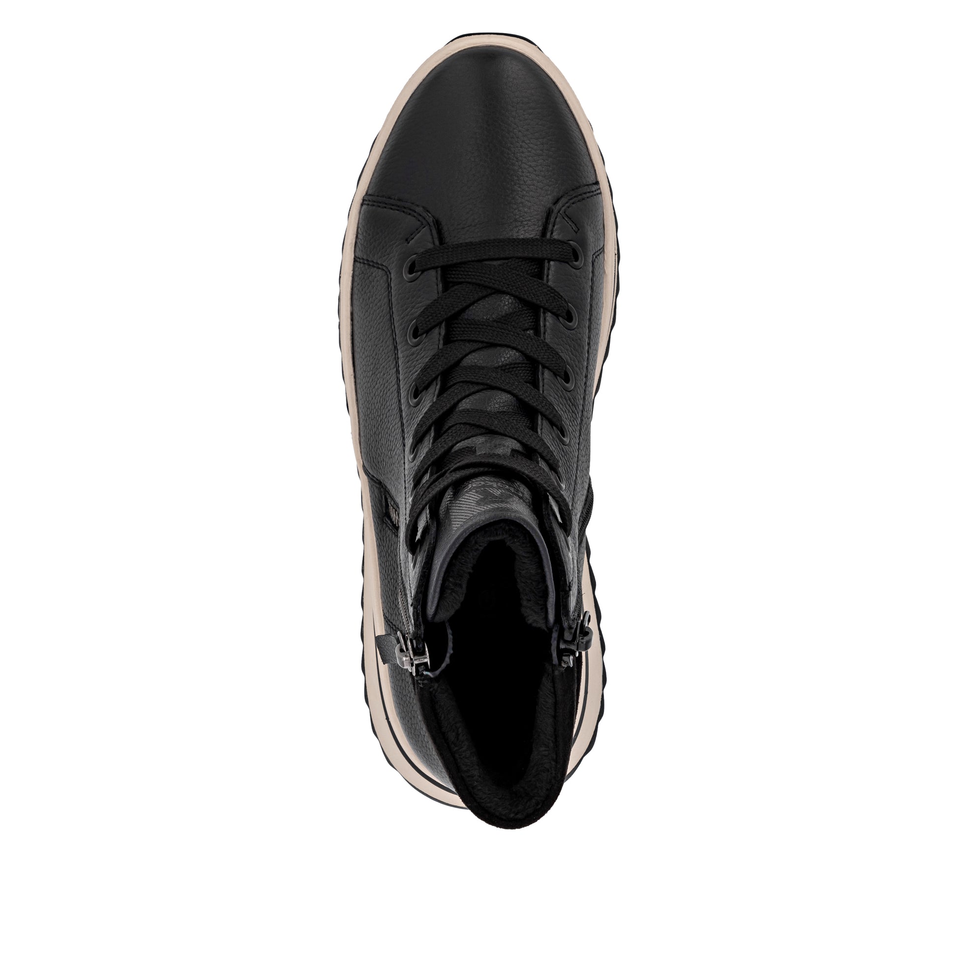Black Zip Boots for Women | Rieker Sport W3870-00