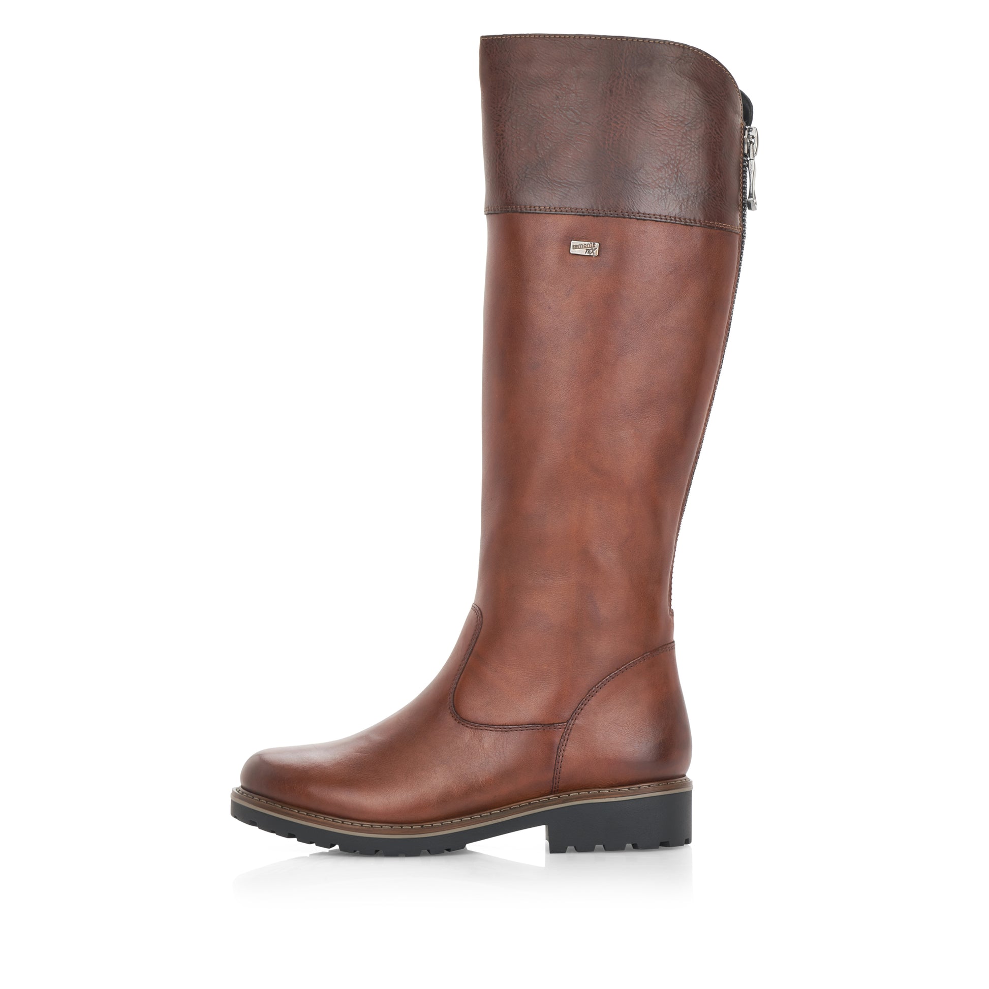 Brown Zip Boots for Women | Remonte R6581-22
