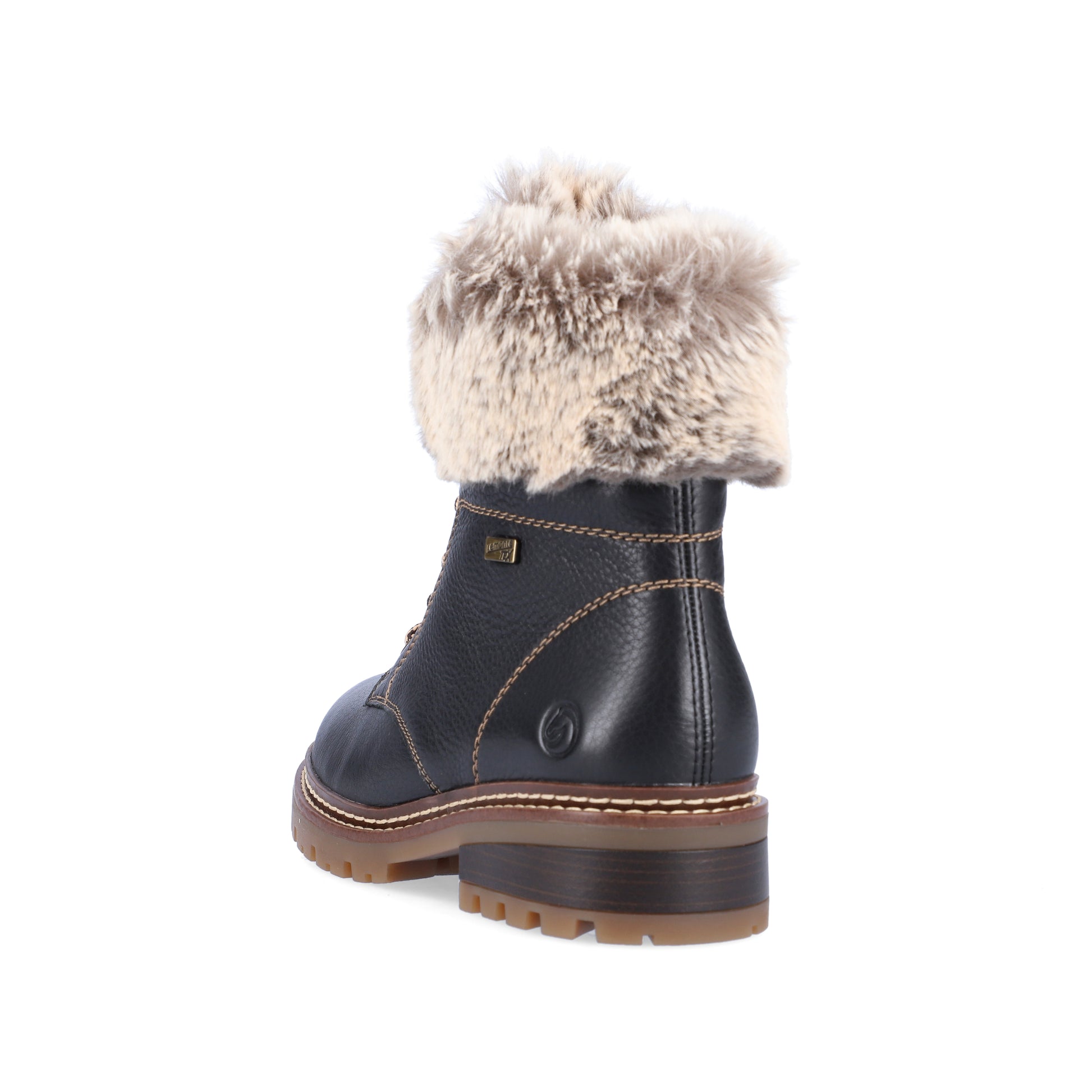 Black Zip Boots for Women | Remonte D0B74-01