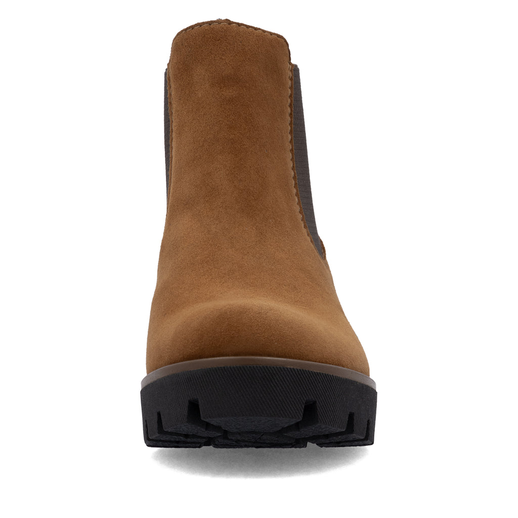 Brown Elasticated Boots for Women | Rieker 79265-22