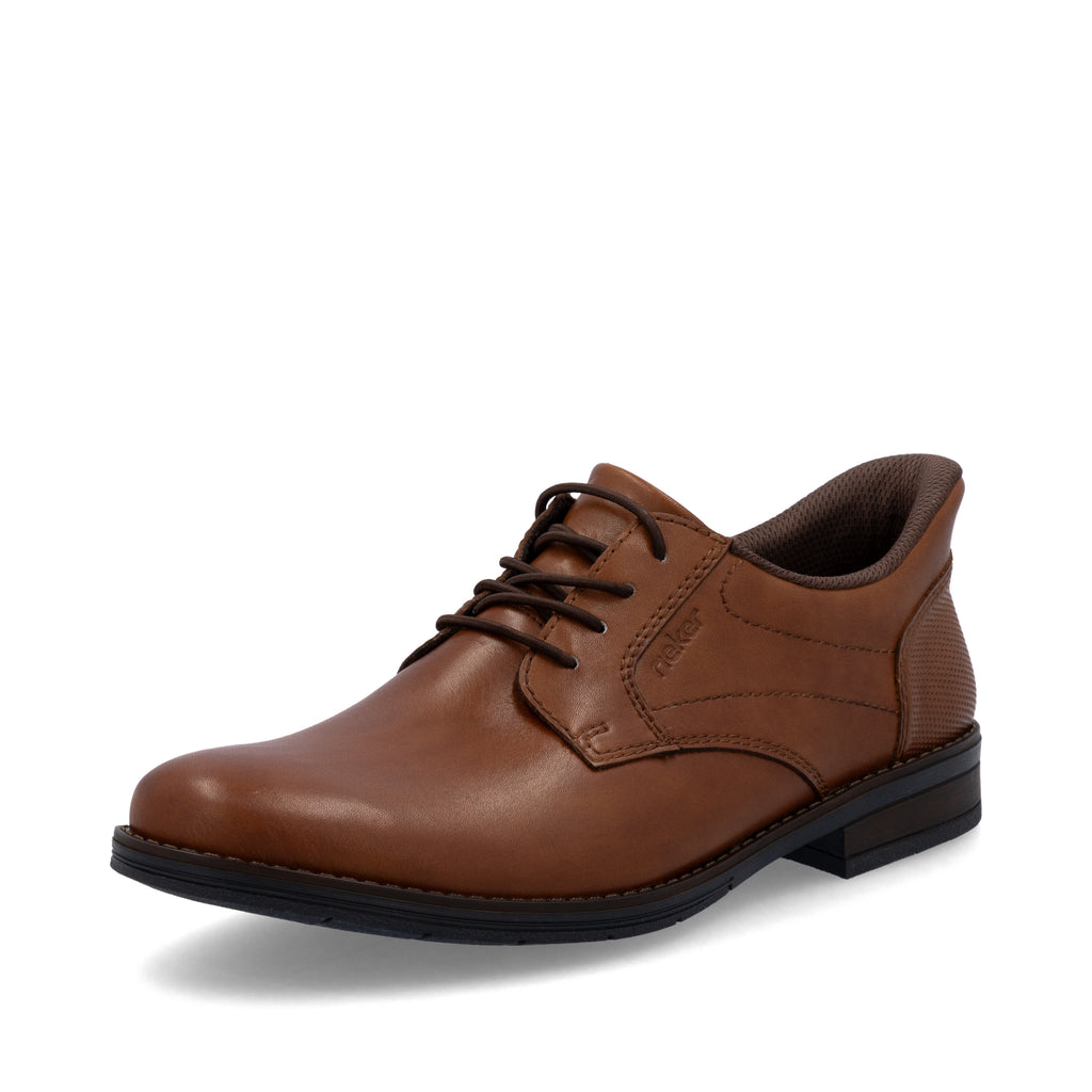Brown Elasticated Shoes for Men | Rieker 10353-24