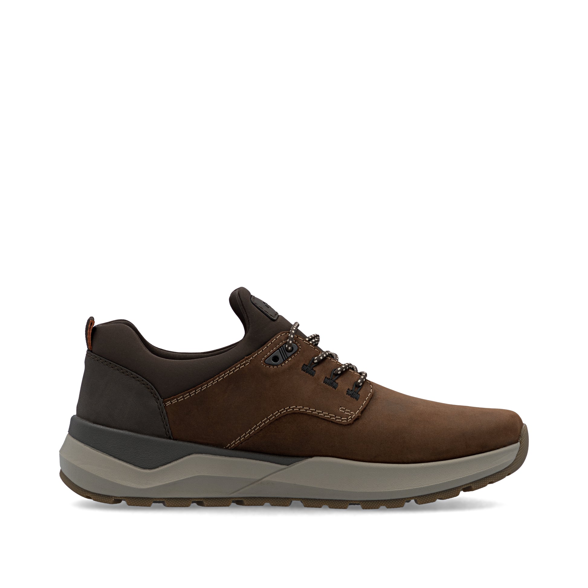 Brown Elasticated Shoes for Men | Rieker 06050-22