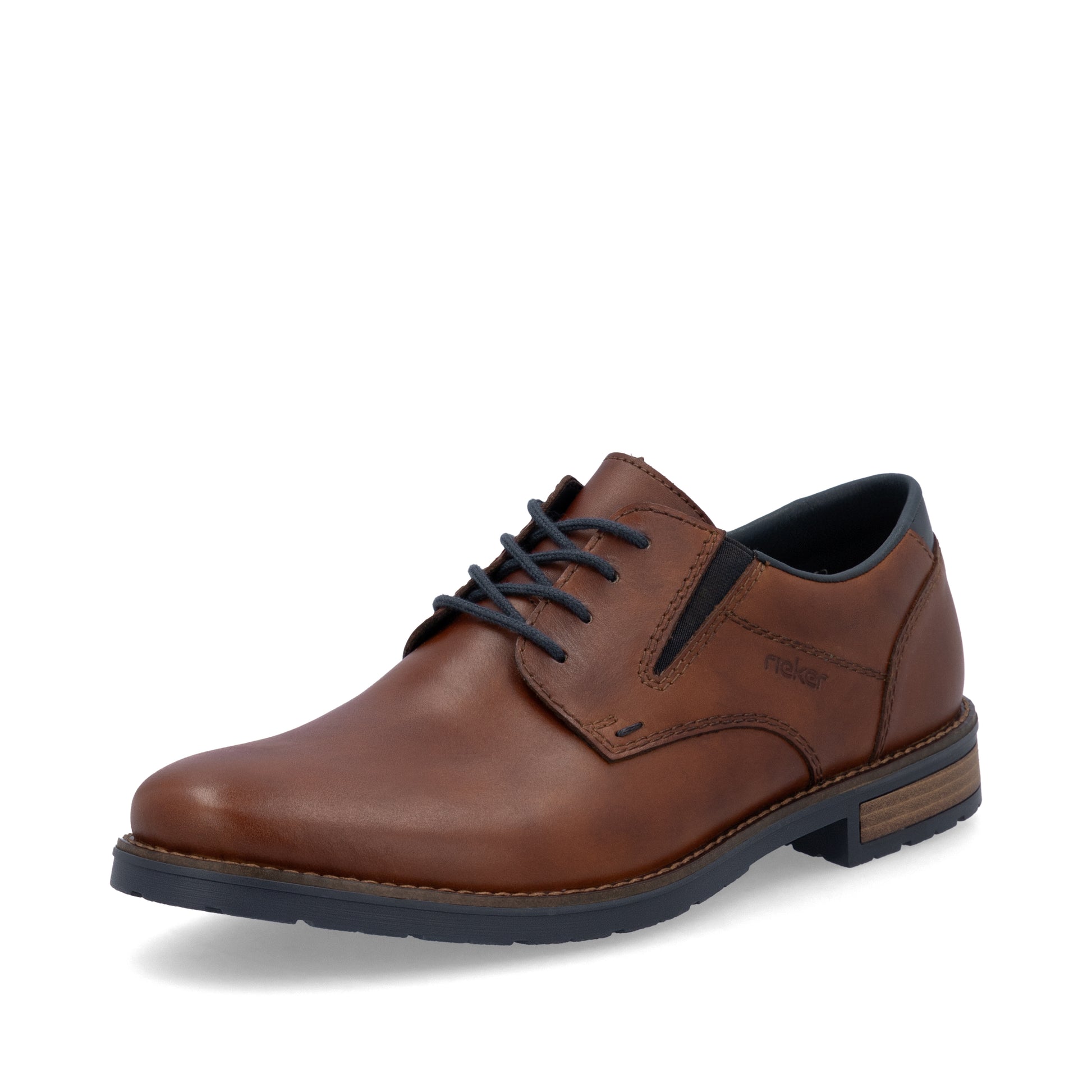 Brown Elasticated Shoes for Men | Rieker 14621-24