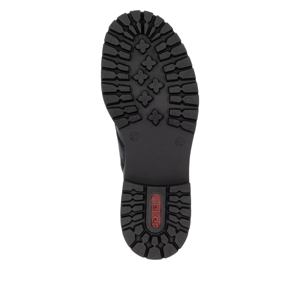 Black Zip Boots for Women | Rieker 72617-00