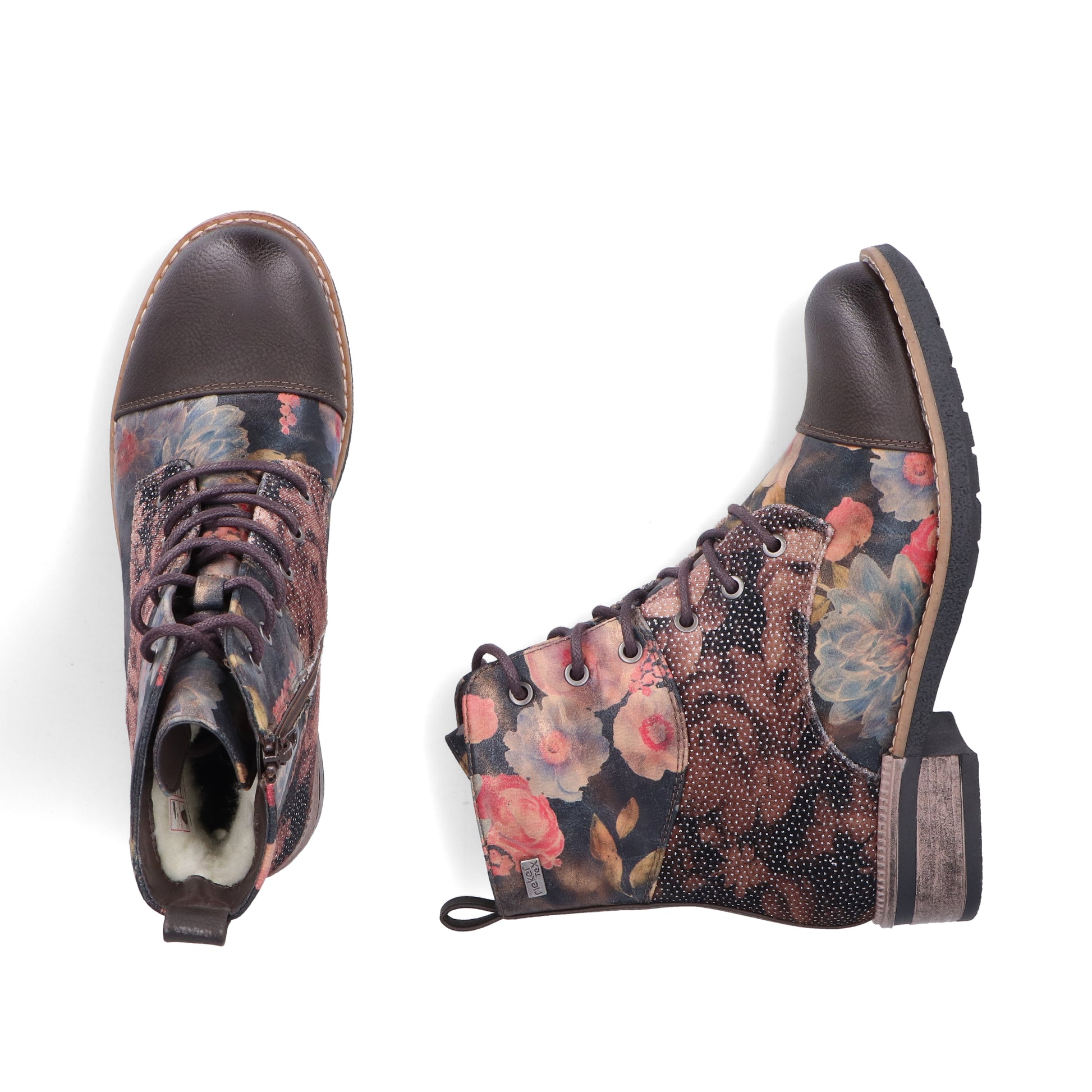 Multi Zip Boots for Women | Rieker 94611-91