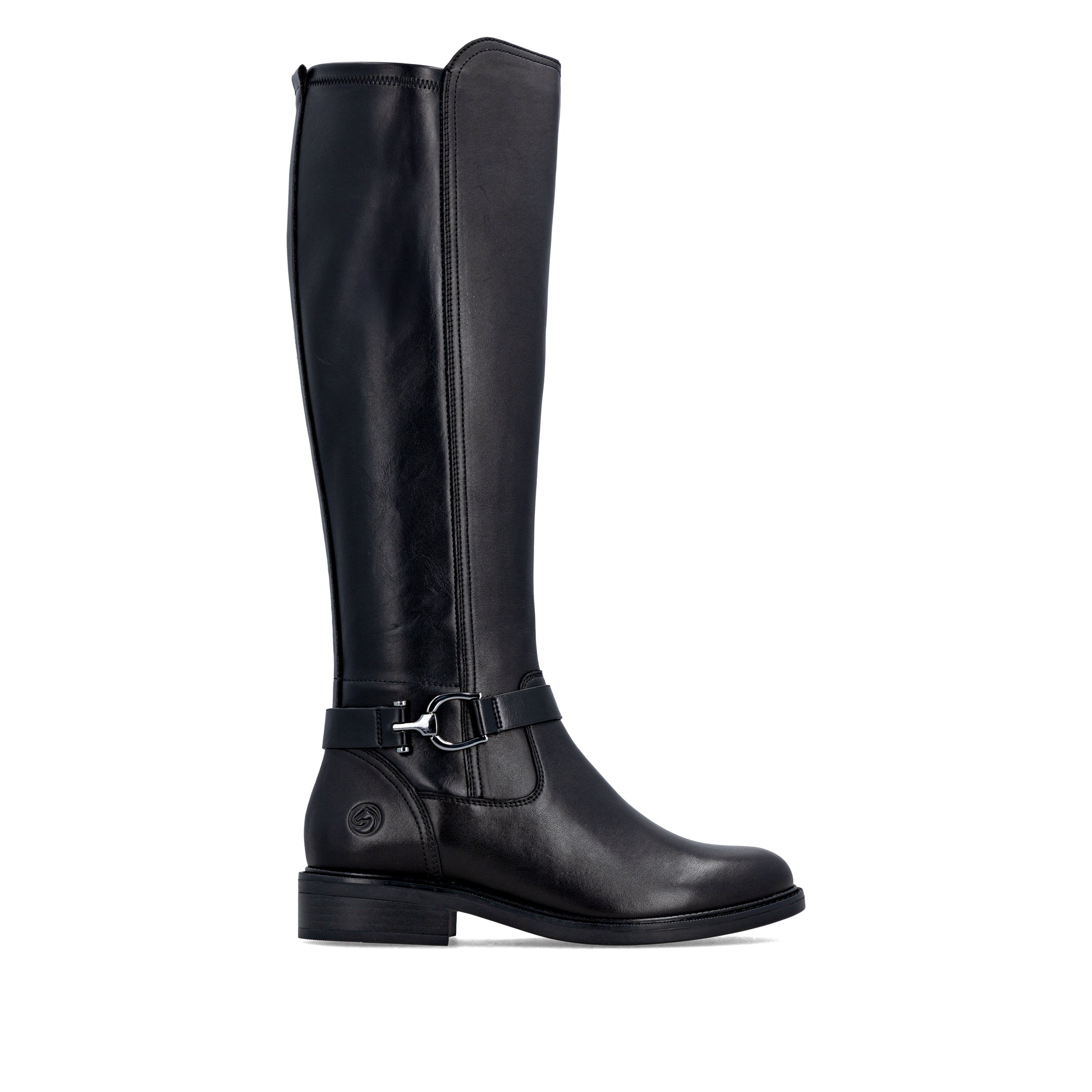 Black Zip Boots for Women | Remonte D2W77-00