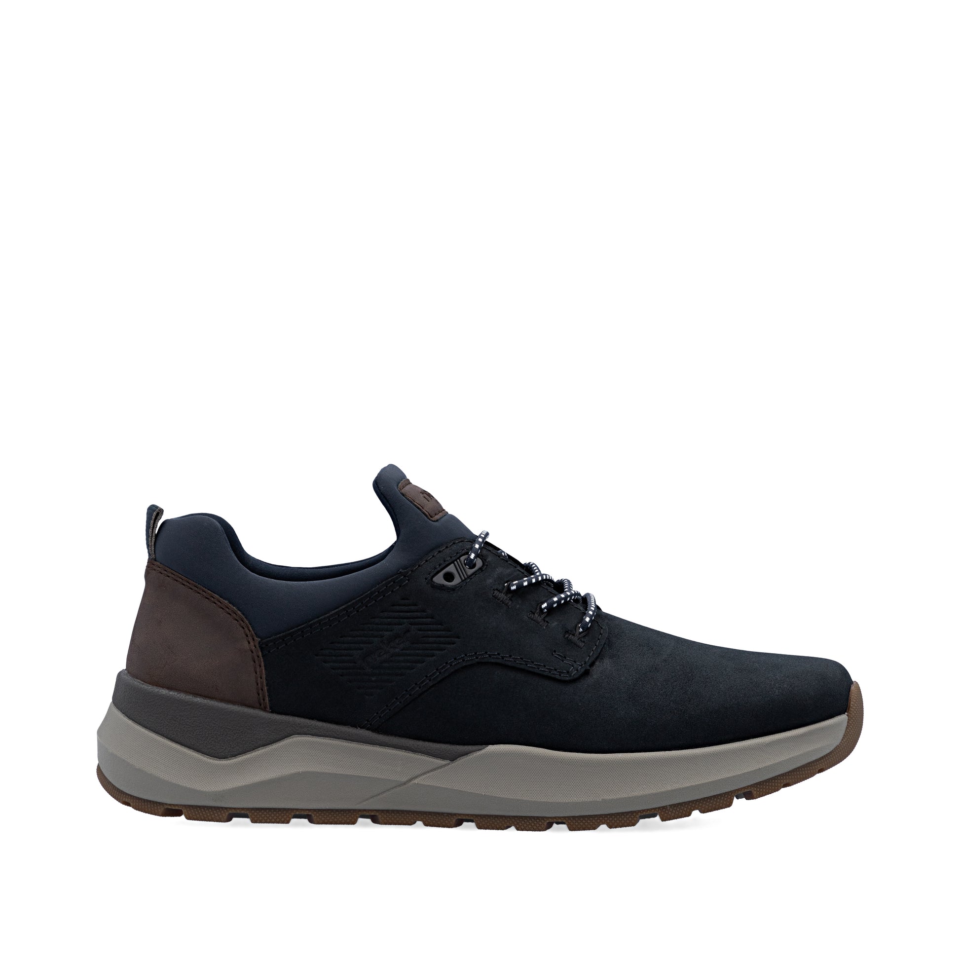 Blue Elasticated Shoes for Men | Rieker 06050-14