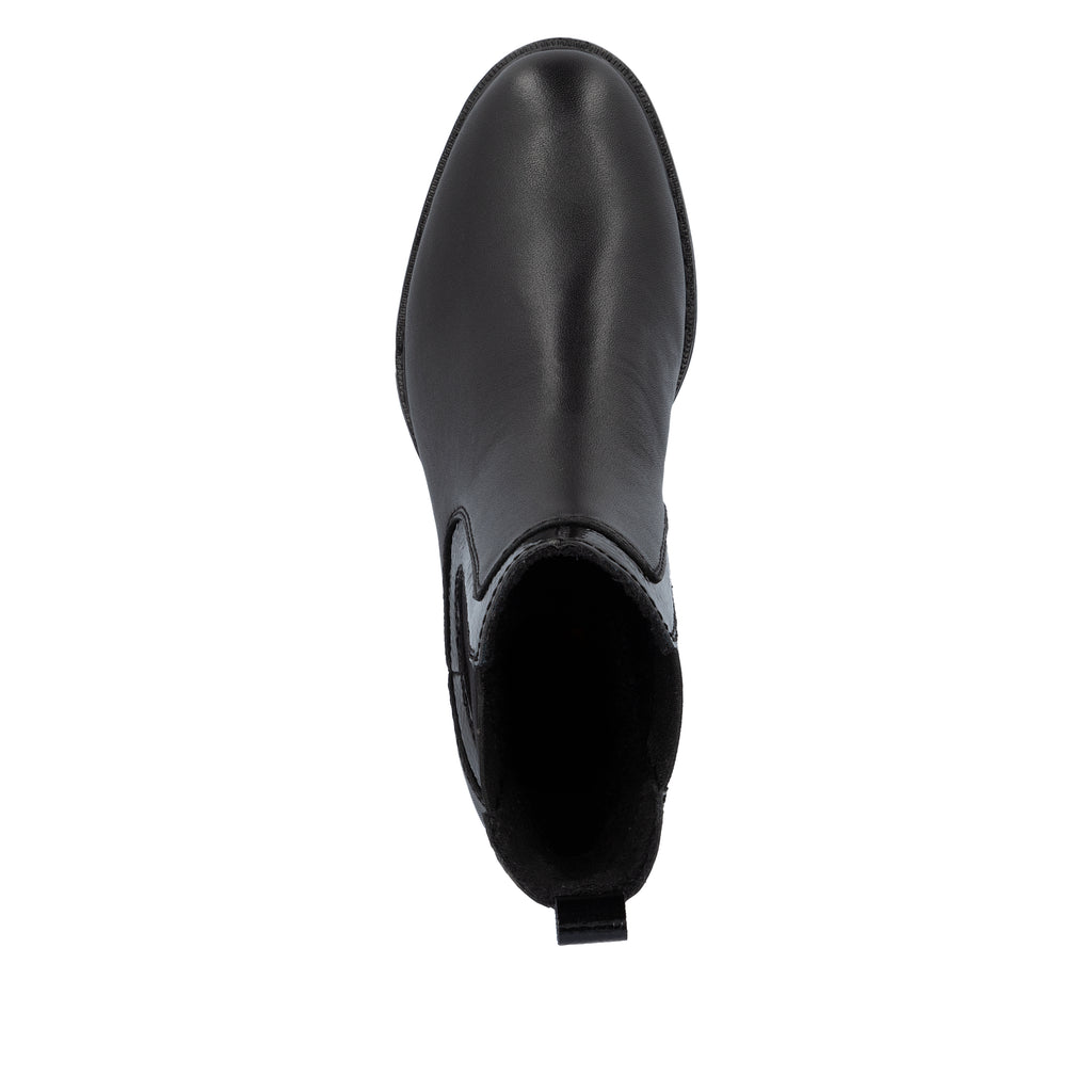 Black Elasticated Boots for Women | Rieker 73457-00